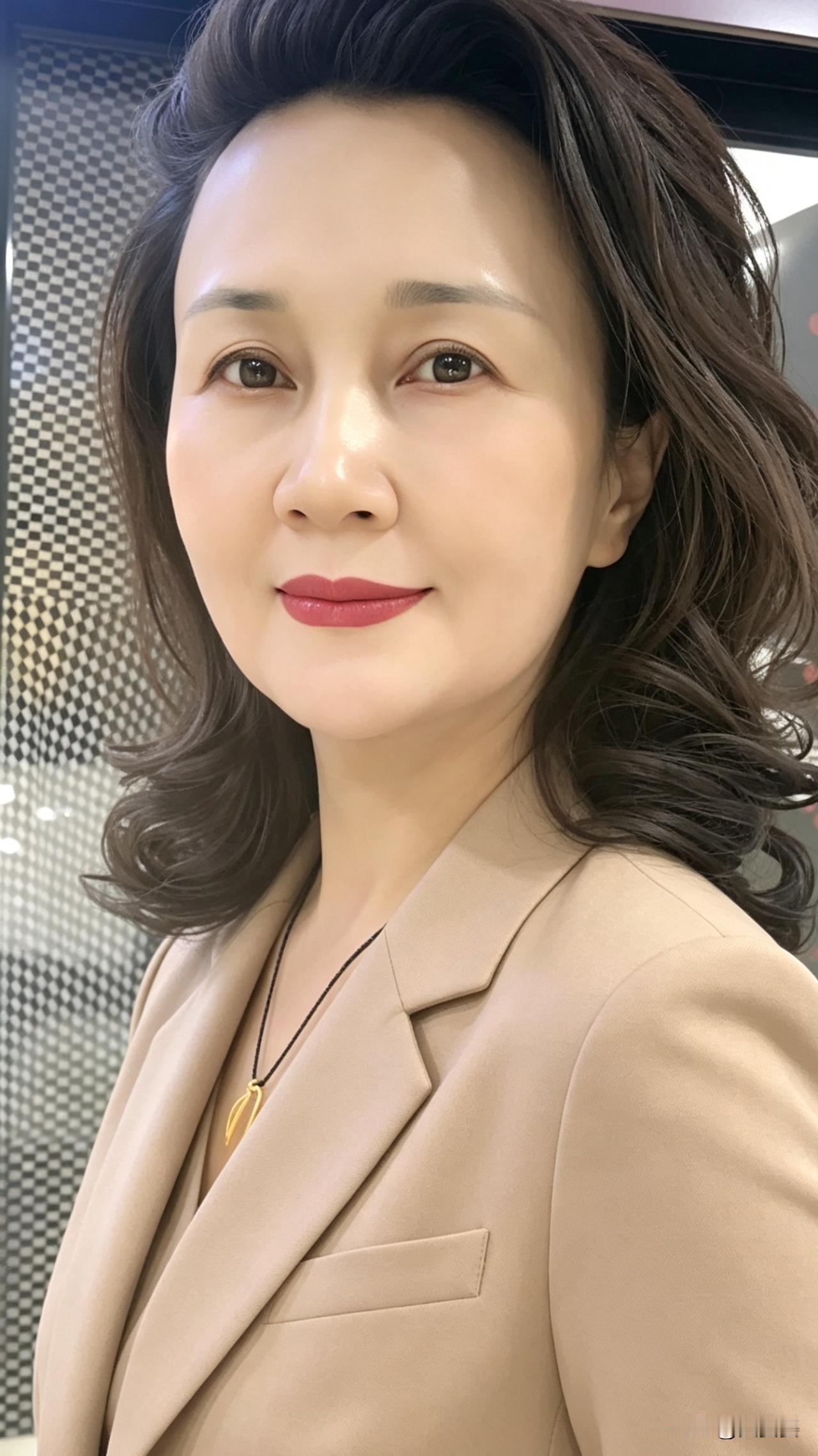  不用讨好岁月，岁月自然偏爱你，五十岁依旧风华绝代