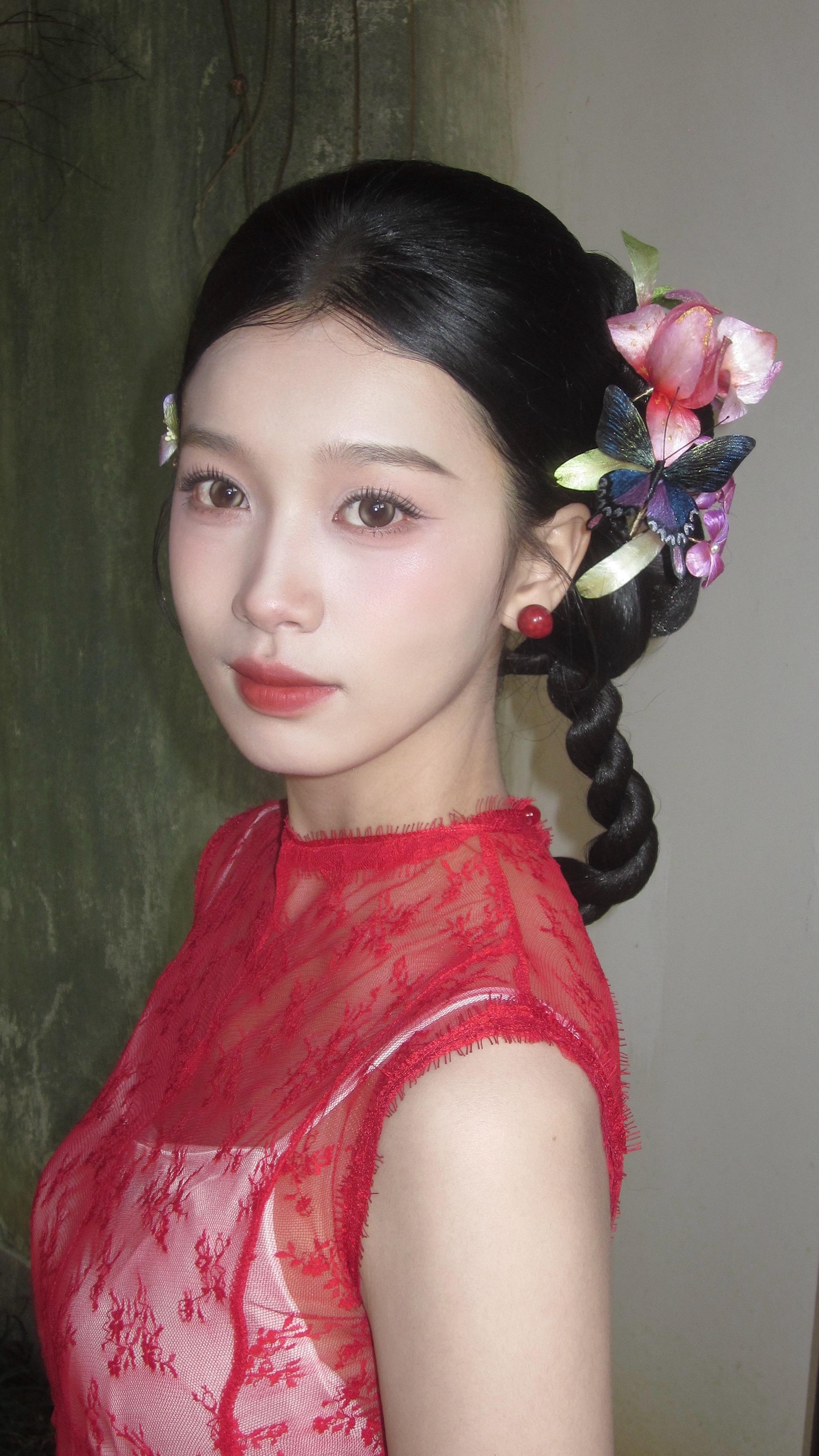 中式造型 妆面 新中式 国风合伙人