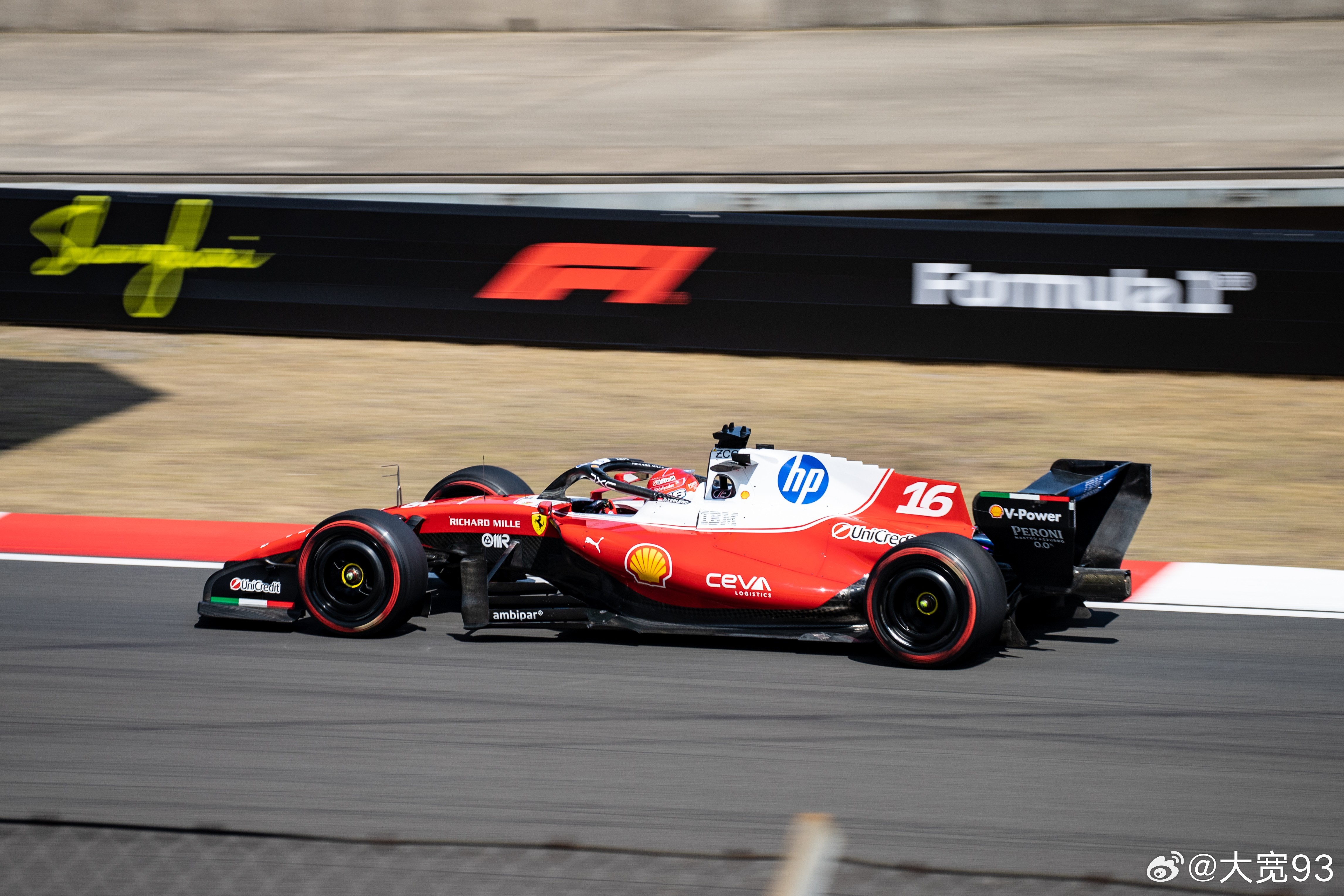 今日法拉利SF26实拍📷 冲刺排位赛汉密尔顿 P4勒克莱尔 P6 法拉利dk9