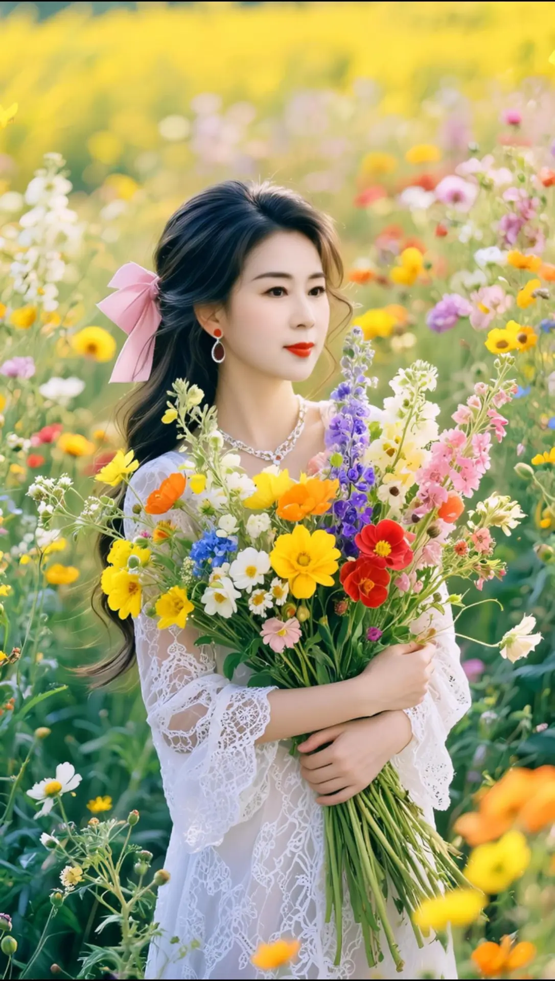 AI花田清新写真 随变ai随便玩