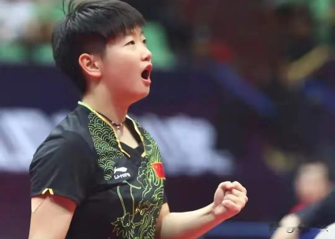 世乒赛赢了日本后，王曼昱和王励勤都对孙颖莎用了特殊称呼，确实无法反驳！

5月1