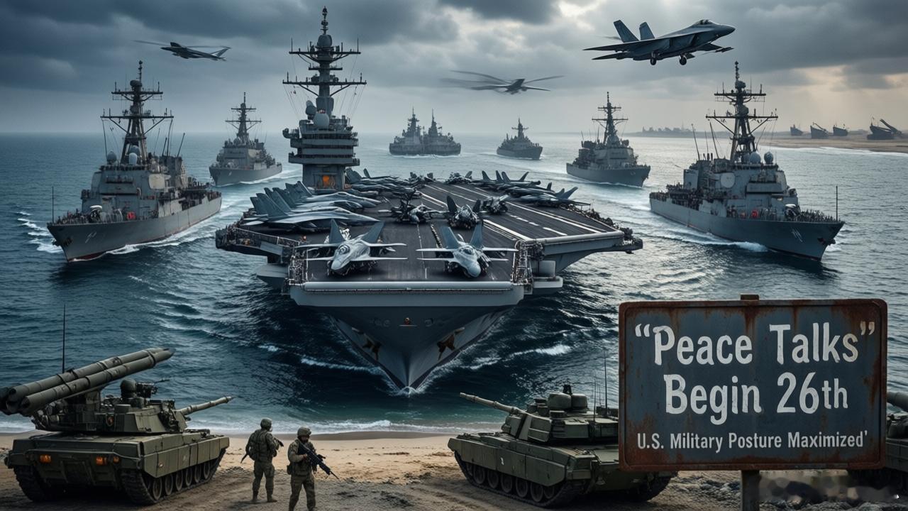 嘴上敲定26日要和伊朗重启核谈判，美国却把入侵伊拉克以来中东最大规模的军事部署拉