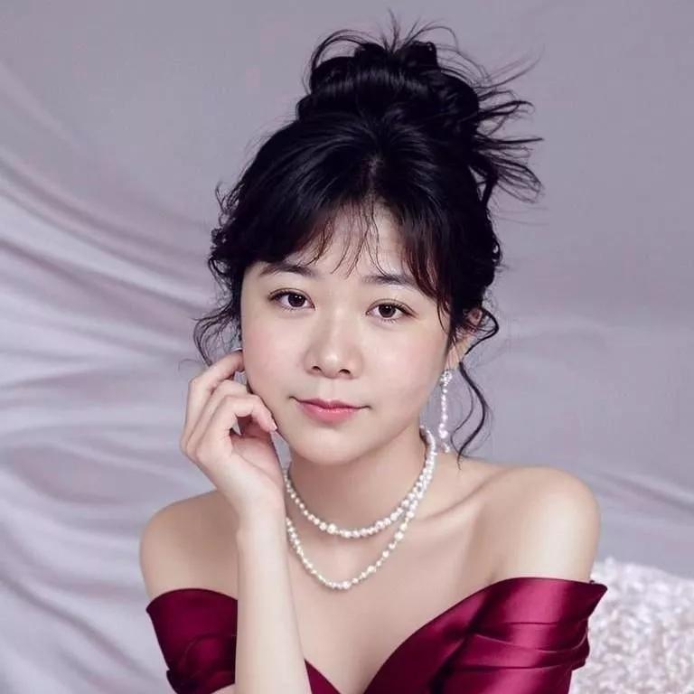 优雅红裙，珍珠闪耀，气质迷人！温婉红裙 红裙女神 海边度假红裙 红裙大片 梦幻红