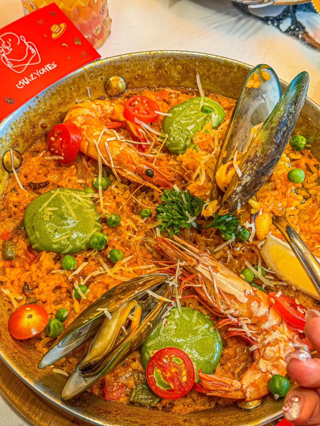 为了这碗海鲜饭 爱上西班牙餐厅🇪🇸
