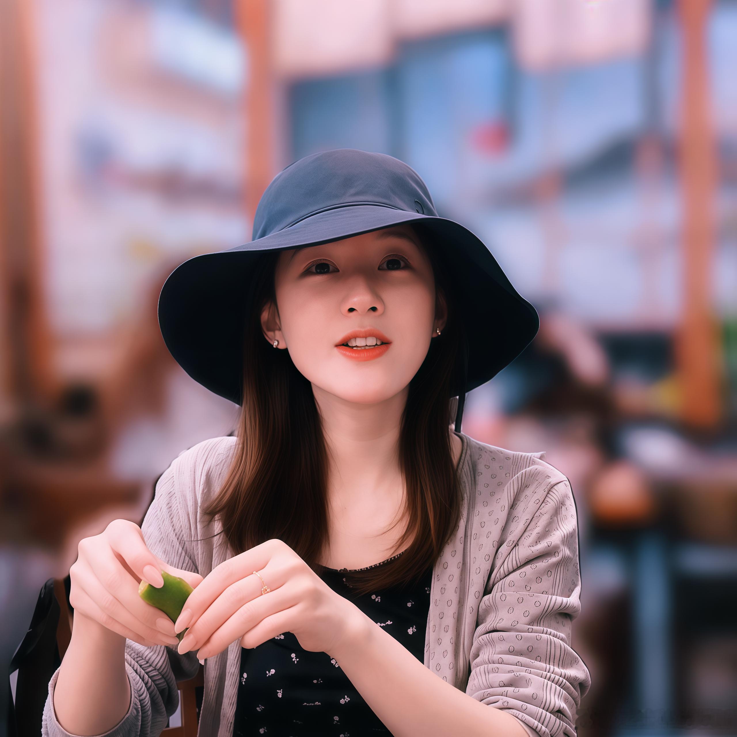 赵露思[超话]  赵兔兔爱吃辣椒~🐰 赵露思  ​​​