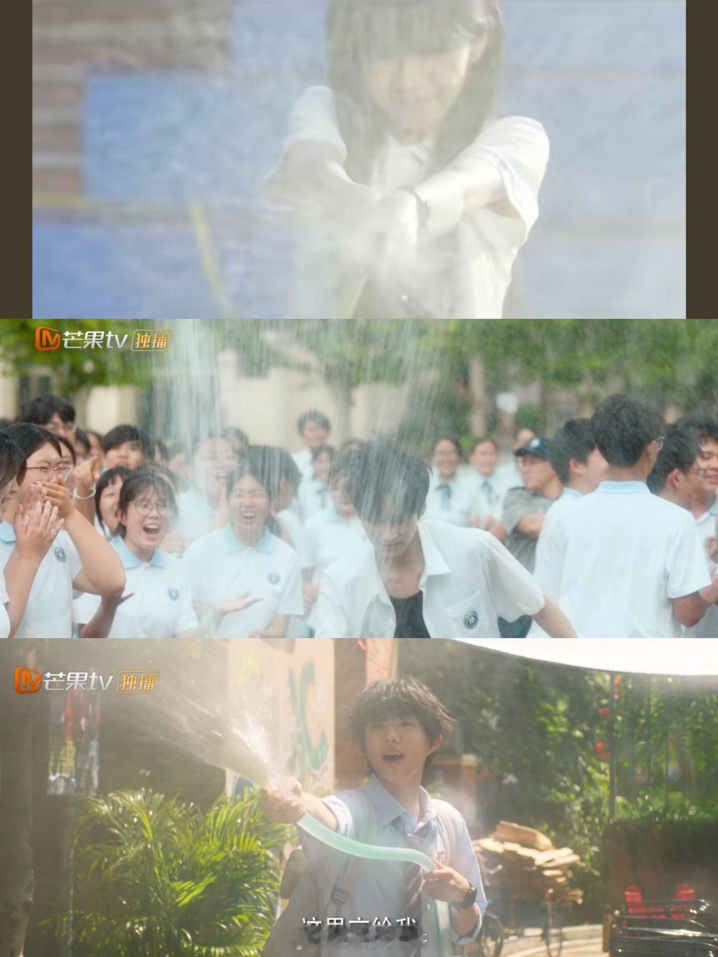 校园剧水管3.0今年是校园剧水管元年吗前有《炽夏》男主一脚踢爆水管，现在女主直接