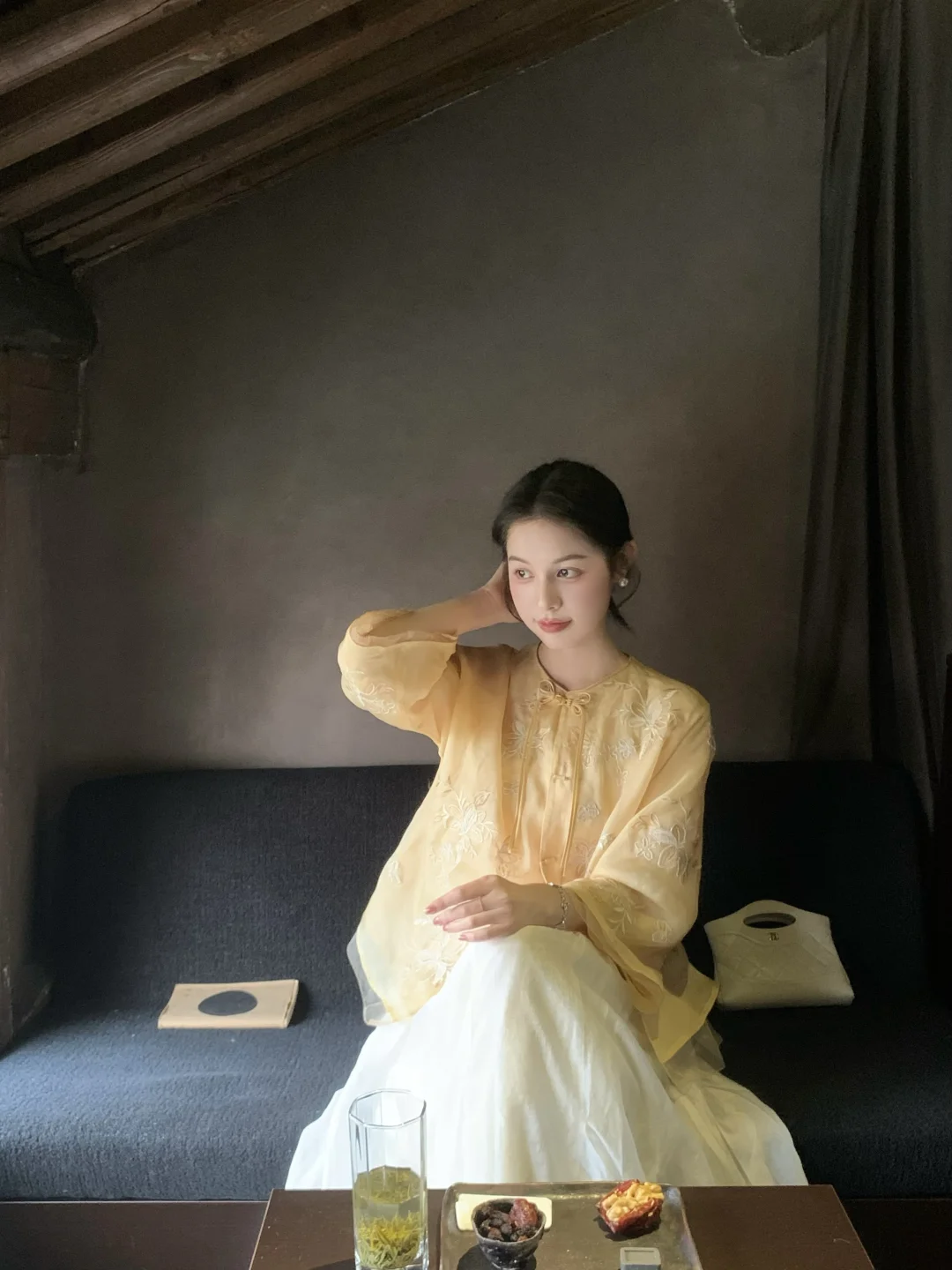 方圆脸 好爱低扎发🪸