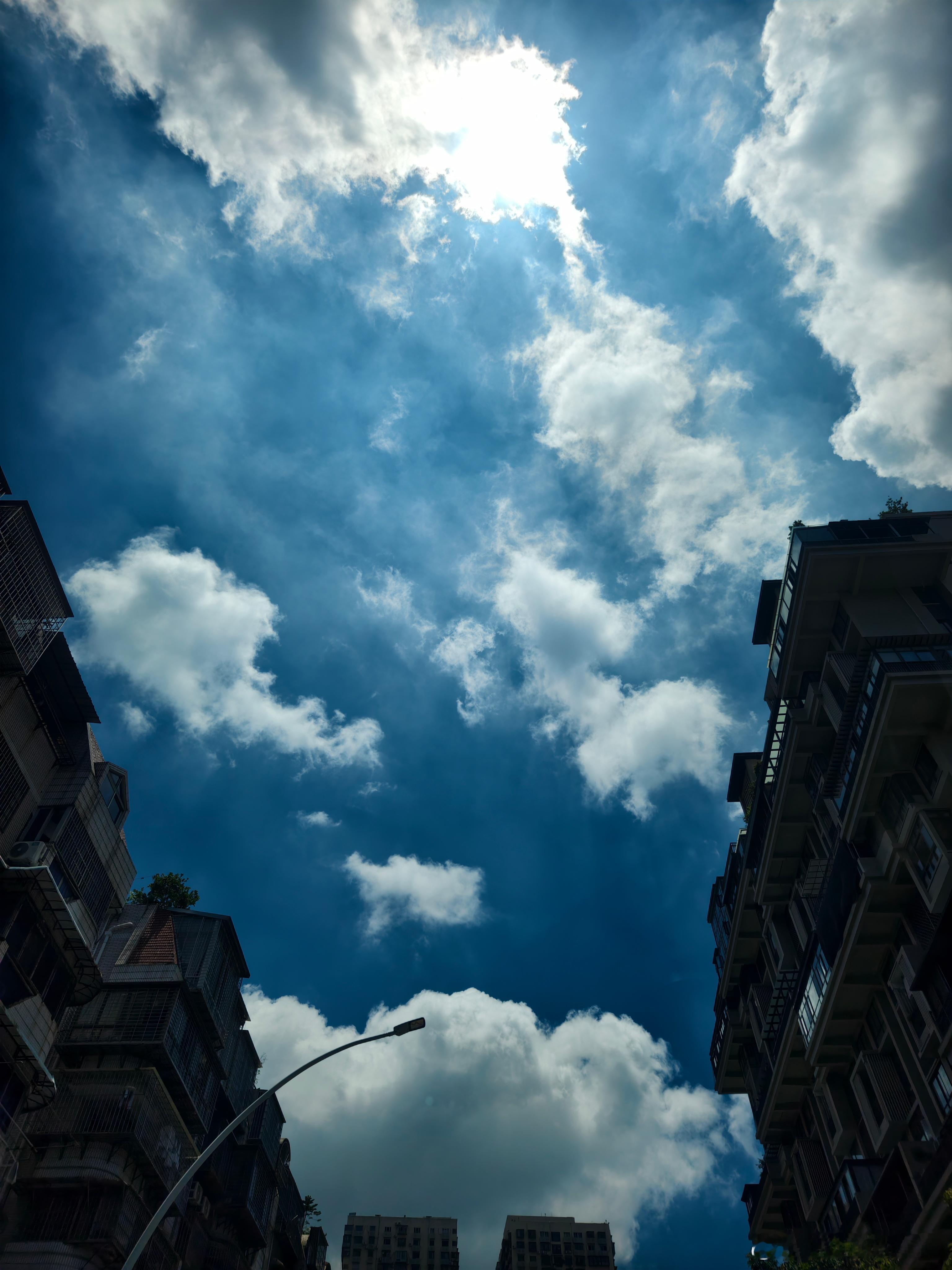今年福建高考没下雨今天晴空万里，祝考生们顺利 ​​​