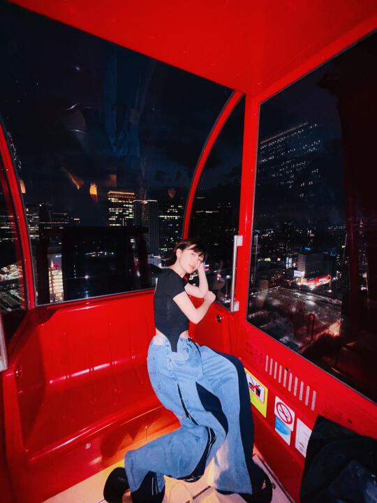 大阪梅田｜逃离都市的出口，60米高空摩天轮🌆
