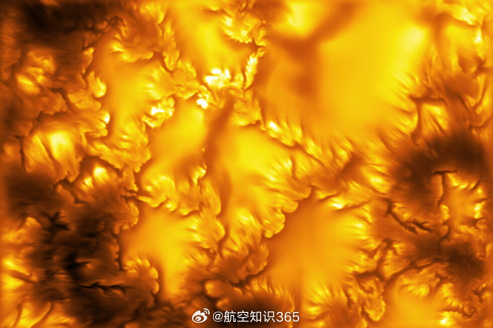 【科学家公布迄今最清晰太阳表面图像】美国国家太阳天文台（NSO）与多家研究机构在