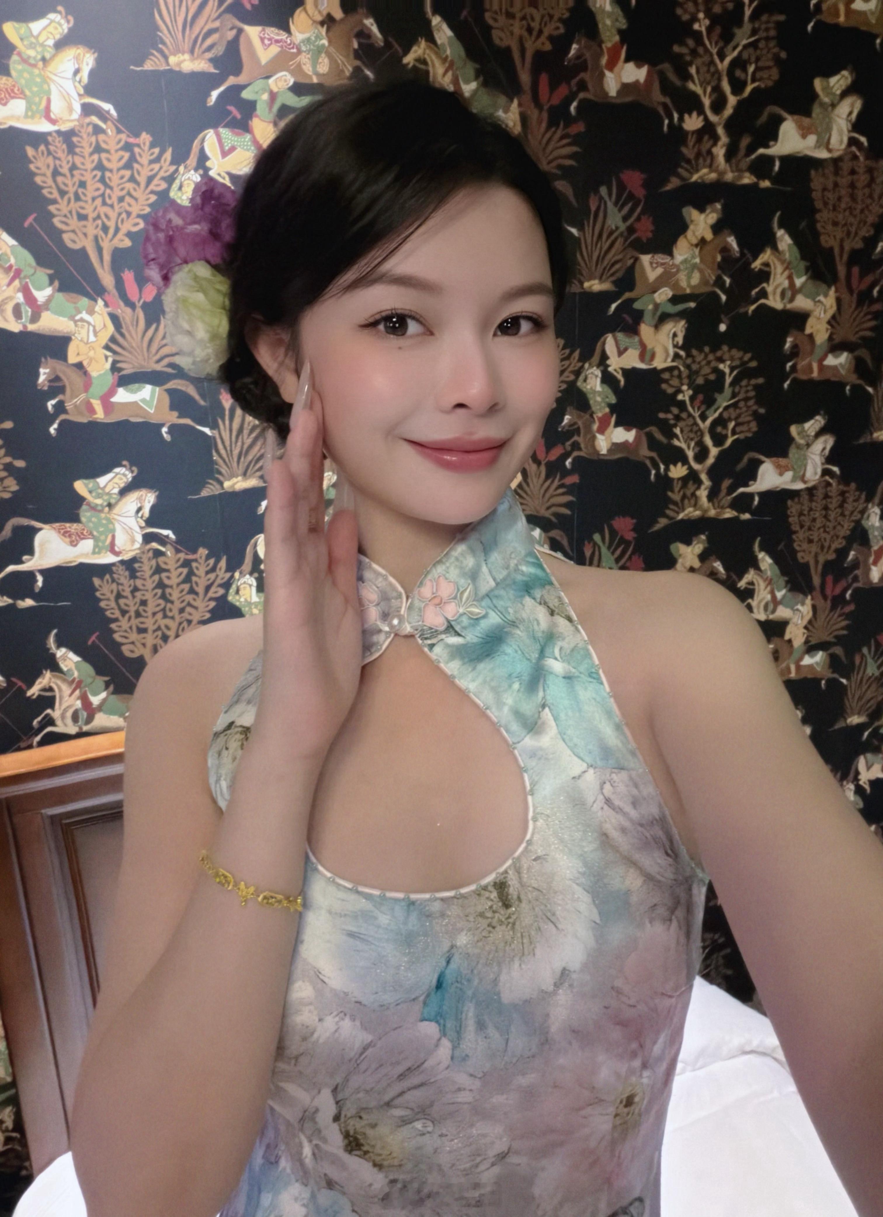 🌌超贵气的一件 织金自带柔和细腻星闪光泽通透像天然柔光滤镜～ 