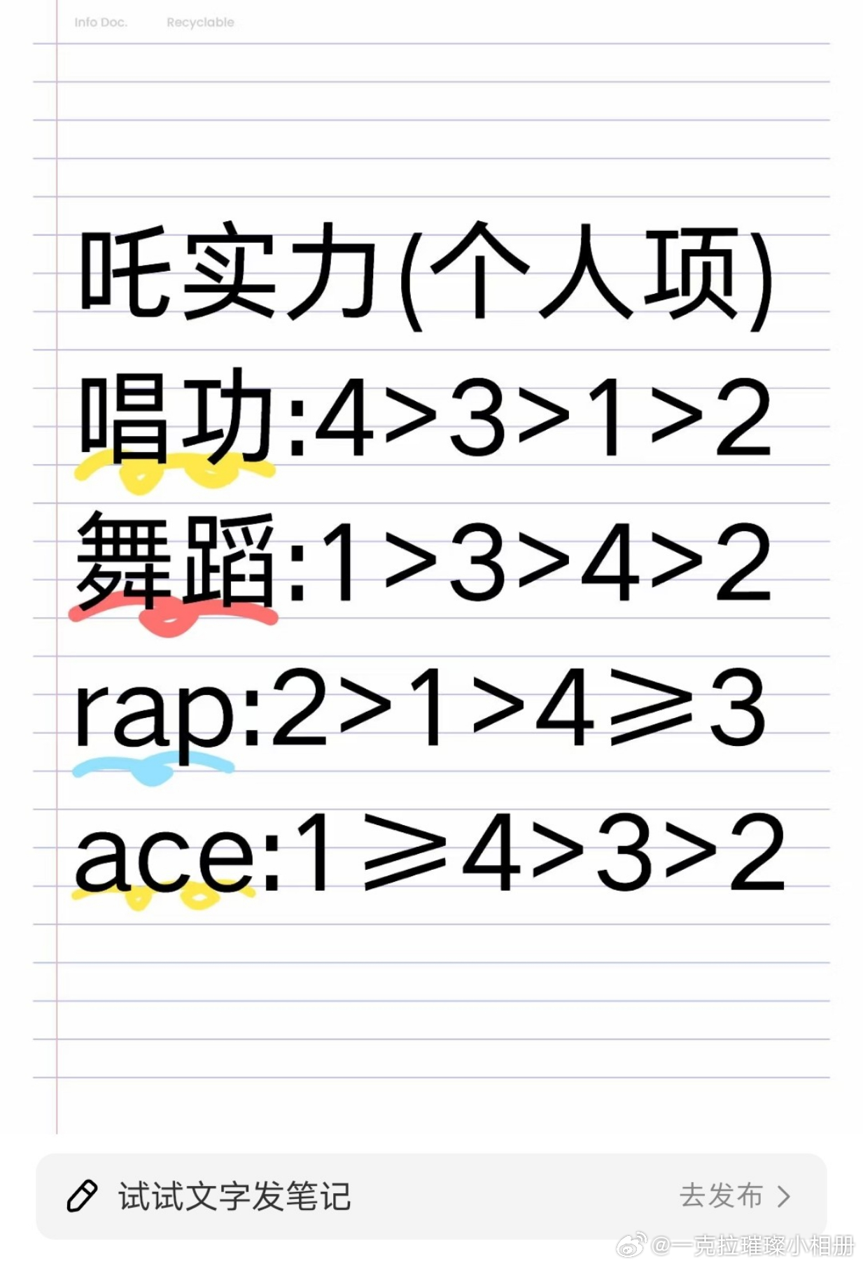 【一克拉】路人眼中的吒实力排行 ​​​