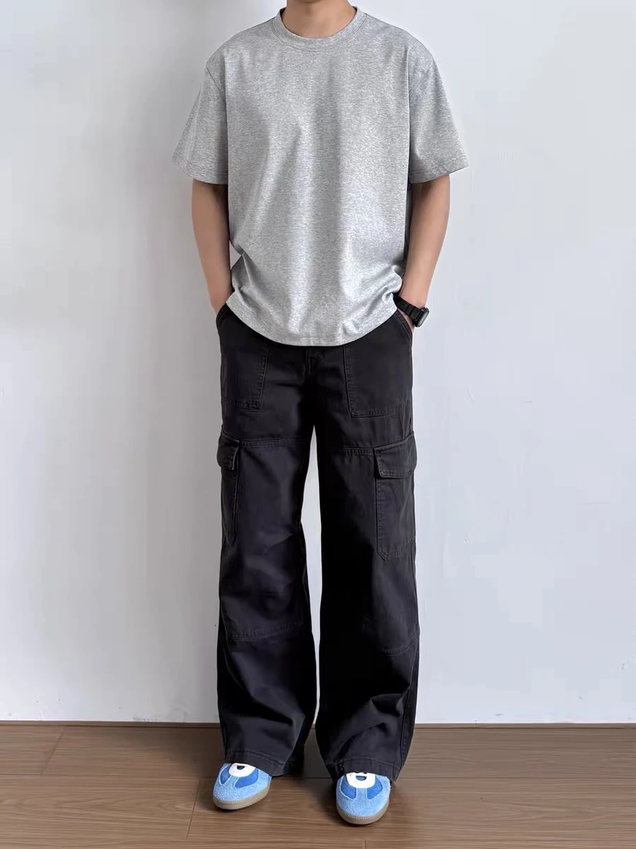 男生夏季基础款穿搭look