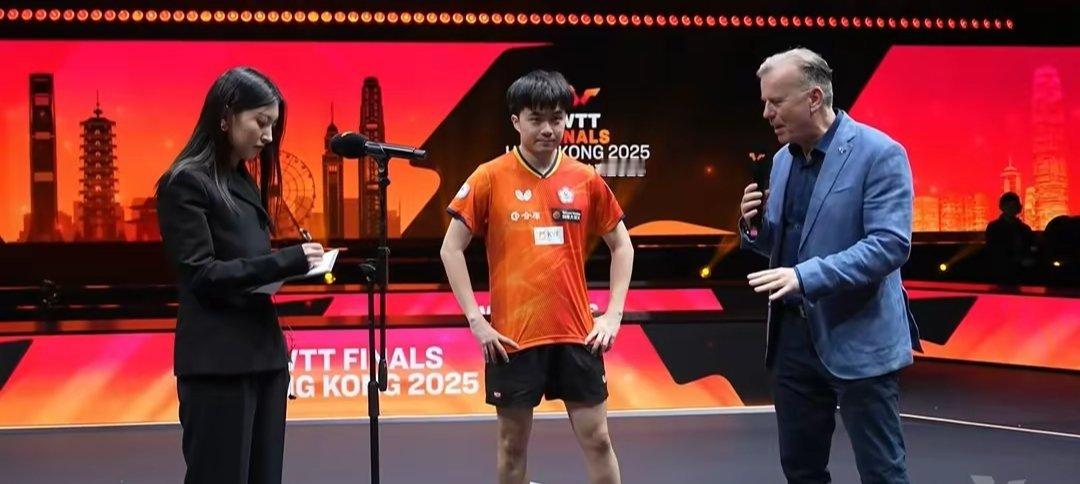 林昀儒4比2战胜杜达 晋级WTT香港总决赛男单八强乒乓球男乒 WTT香港总决赛男