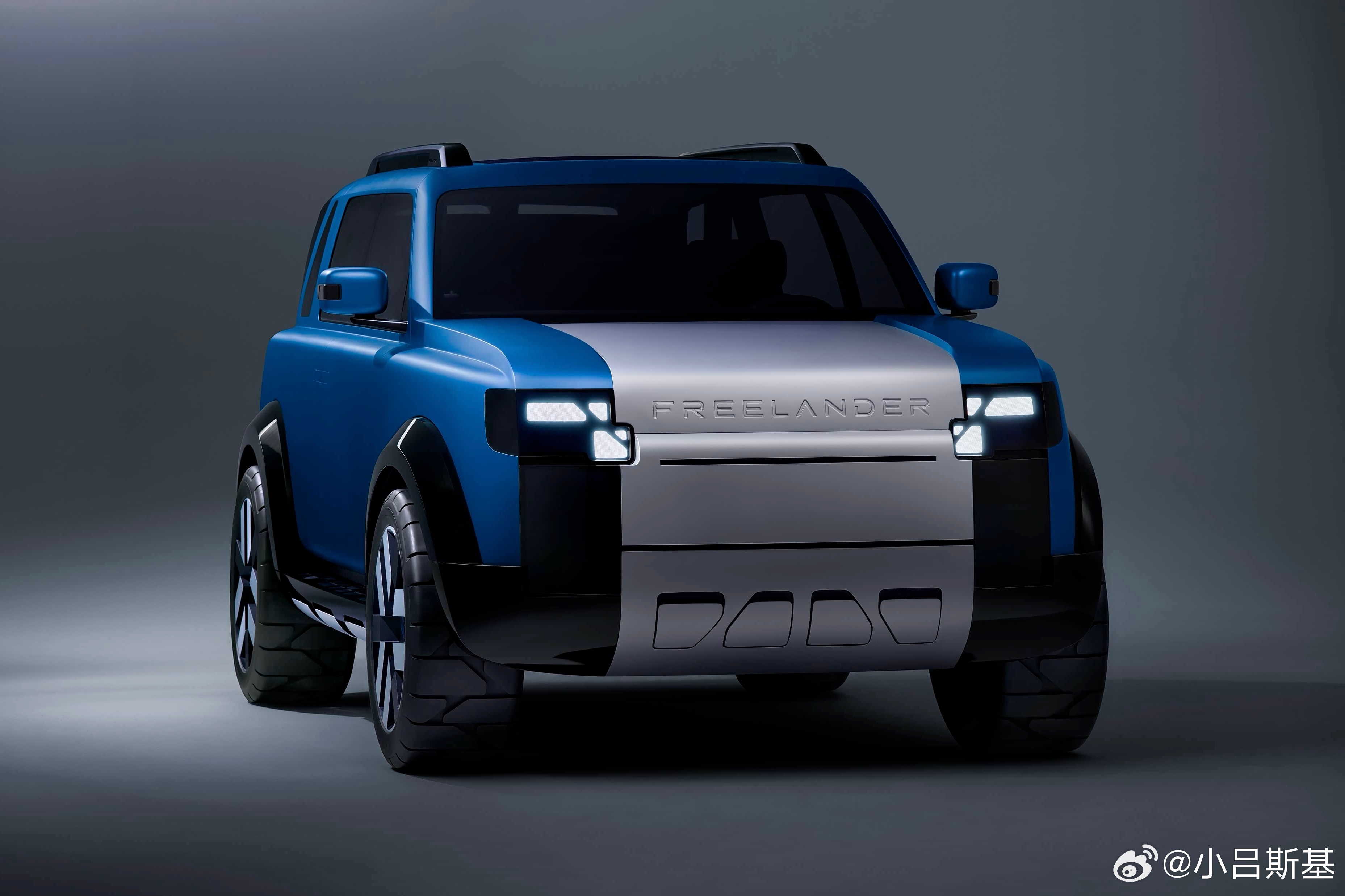 FREELANDER神行者品牌旗下首款车的概念版造型也出来了，大家感觉咋样？有没
