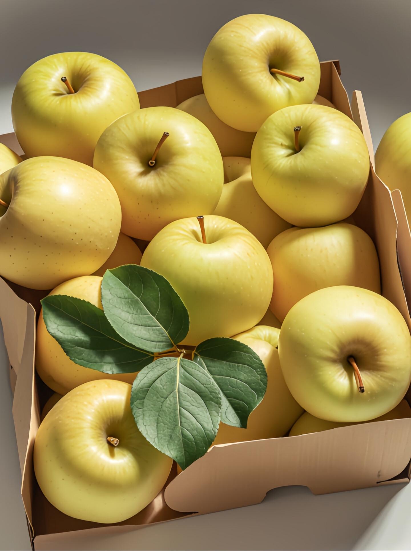 被朋友安利的黄金奶油富士苹果，一口就惊艳到我了！咬下去那瞬间，清脆声响...