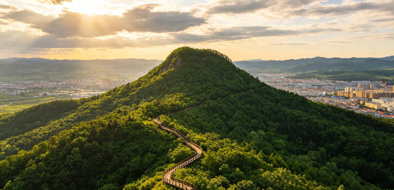 傍晚时分，漫步延边博物馆追溯地域历史，或登上帽儿山国家森林公园俯瞰城市全貌。夜幕