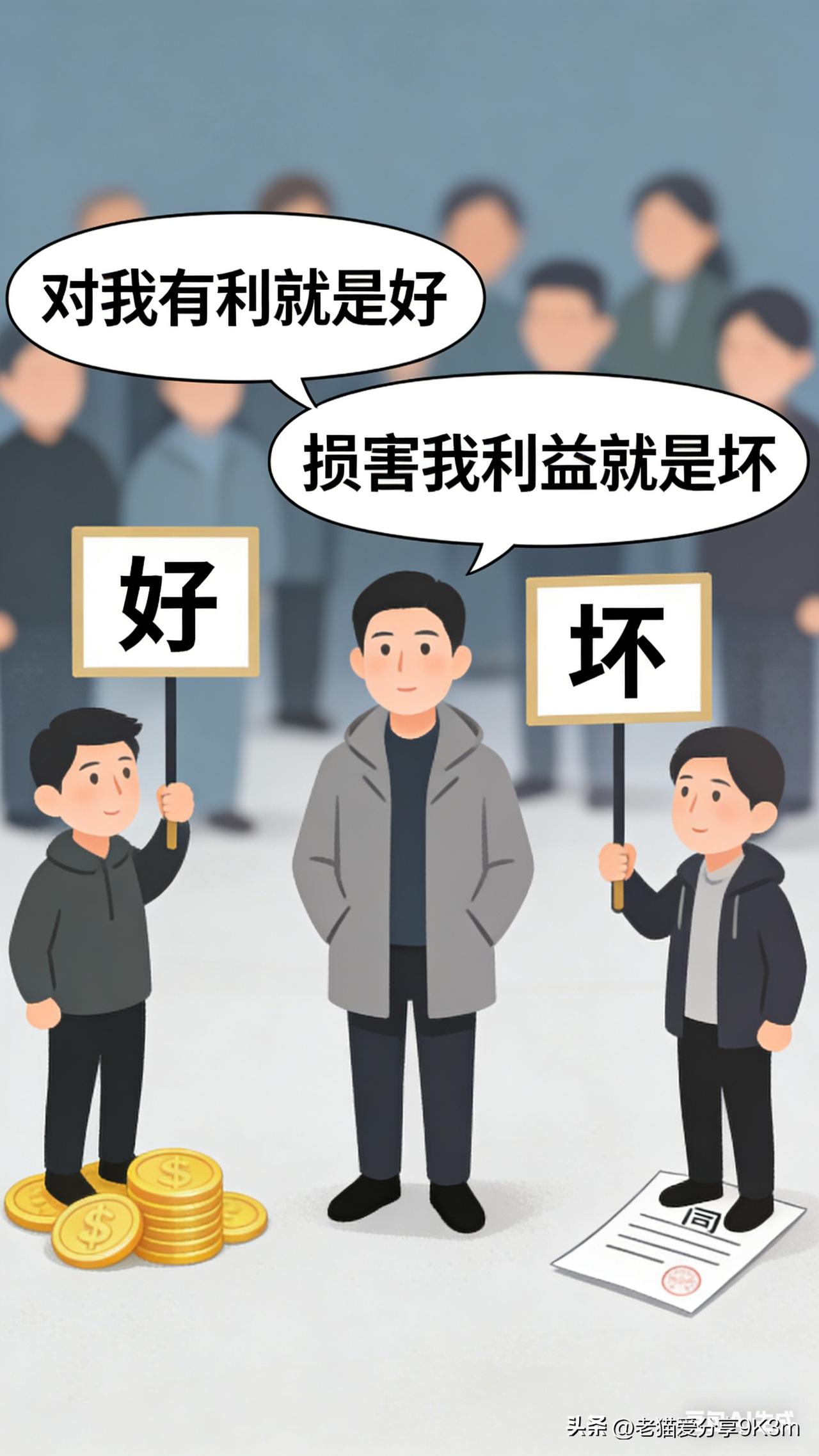 别人夸你还是骂你，其实跟你半毛钱关系都没有！
 
今天看到《乌合之众》里一句话，