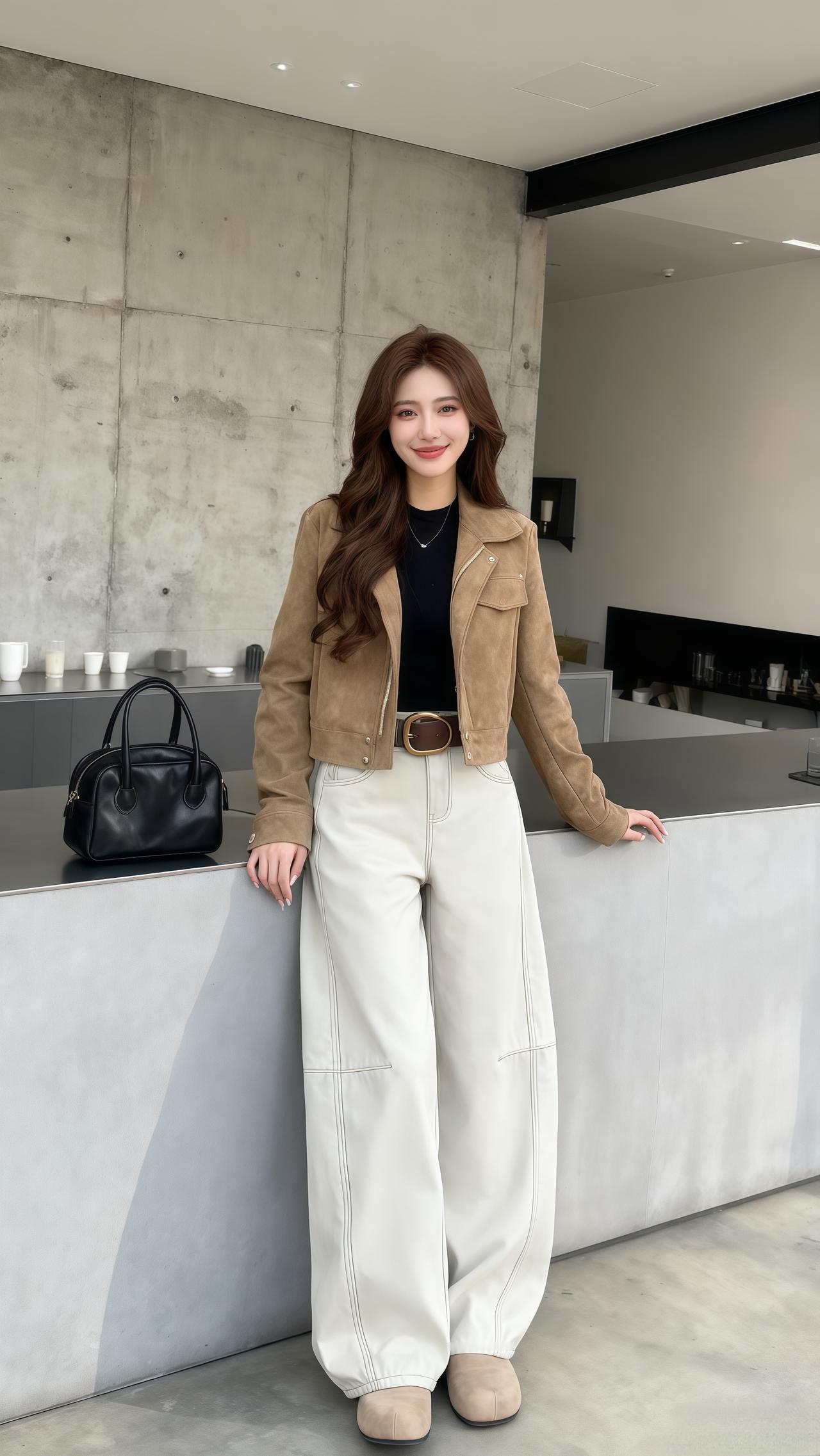 韩系穿搭 今天穿什么 穿搭 牛仔裤 冬季穿搭