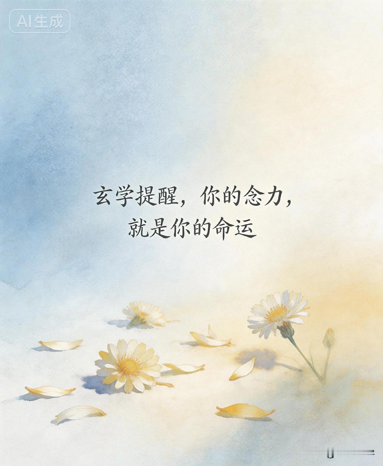 玄学提醒：你的念力，就是你的命运

你有没有发现，身边有些人，好像天生运气就好—