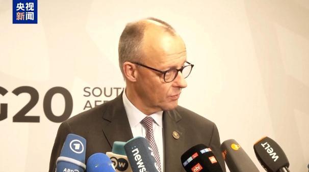 德国总理默茨23日在南非约翰内斯堡出席G20峰会期间表示，其已在美方就结束俄乌冲