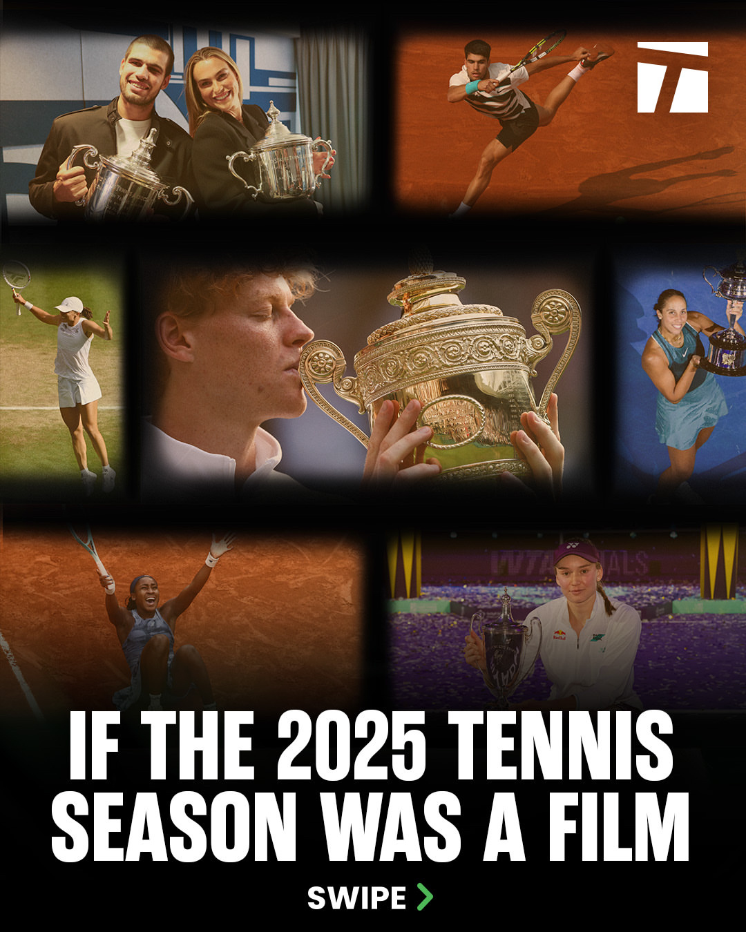 如果2025年的网坛是一部电影🎞️Tennis Channel的设计和编辑制作