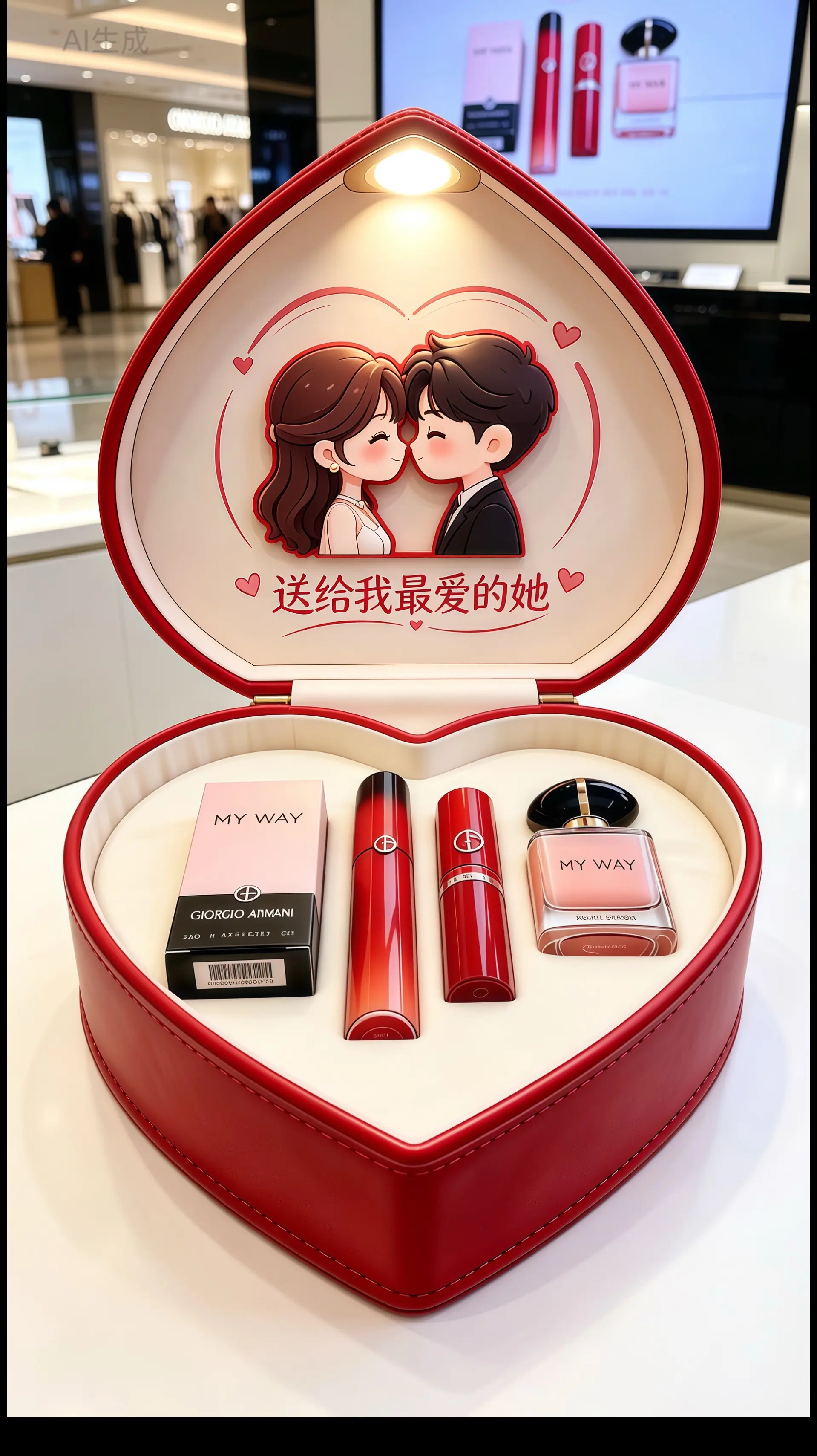 男朋友送的浪漫礼物 男友送女友的礼物 情人节礼盒送女友 情人节礼物好物...