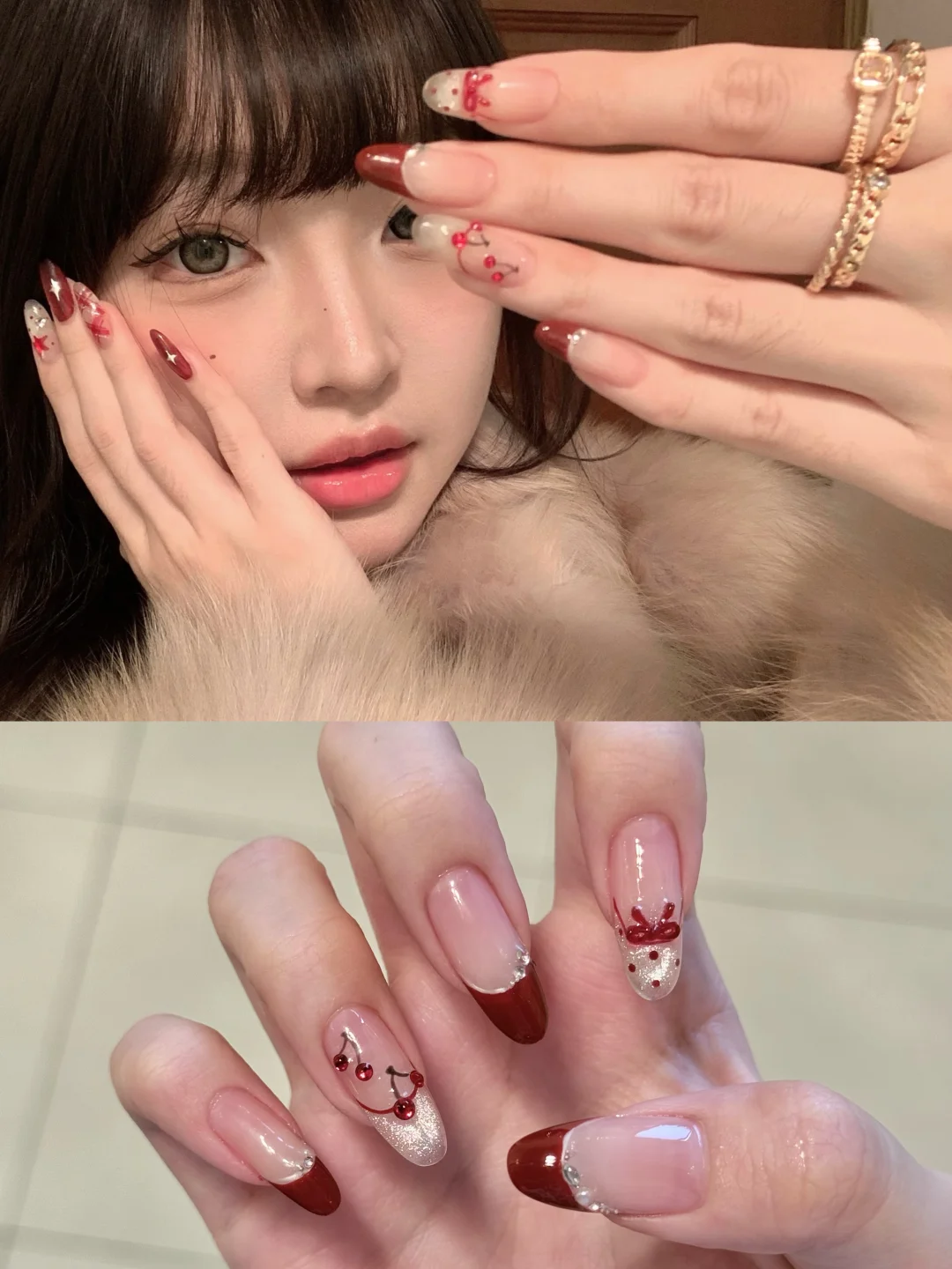 ins甜辣美甲分享💃🏻 新年战甲来报道！