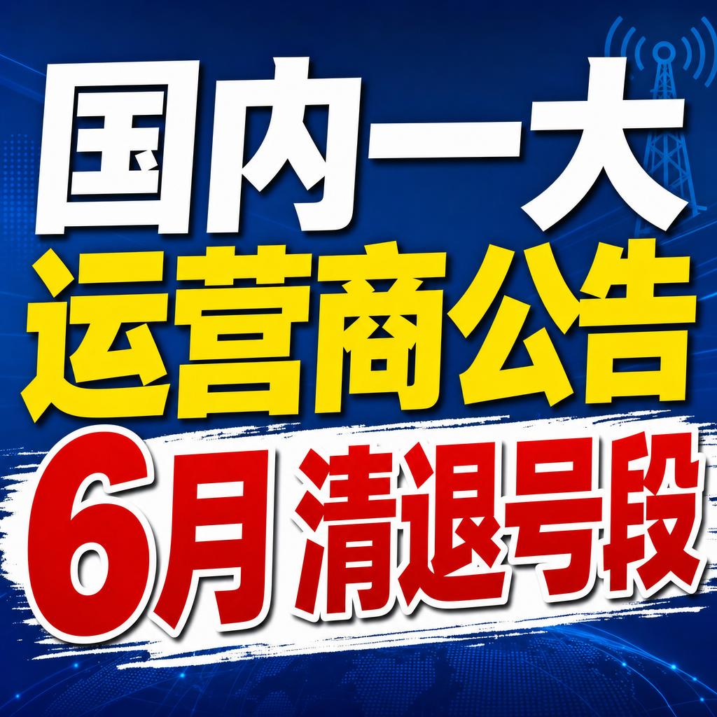 蜗牛移动清退号段释放通信升级三大技术信号
最近圈内在传的“国内一大运营商公告6月