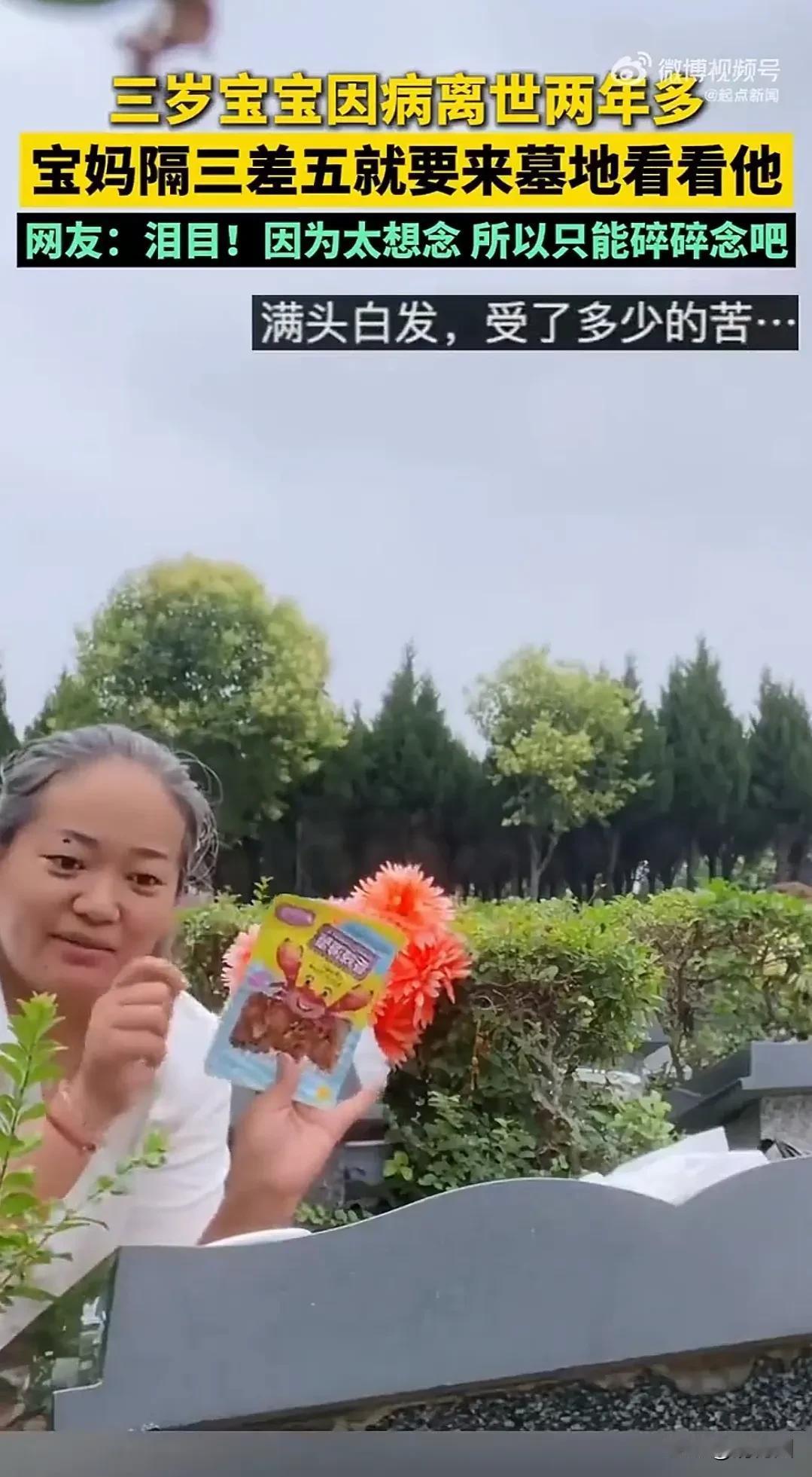 那一头白发，不是岁月的痕迹，而是母爱曾倾尽全力的勋章。