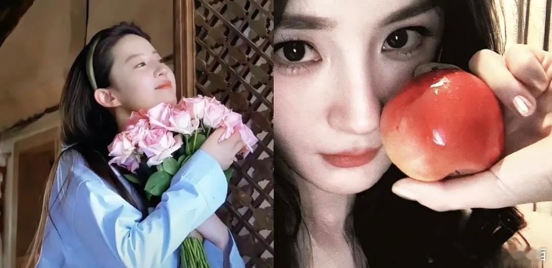 刘亦菲和杨幂这两个头像真的超火，哪哪都能看见 ​​​