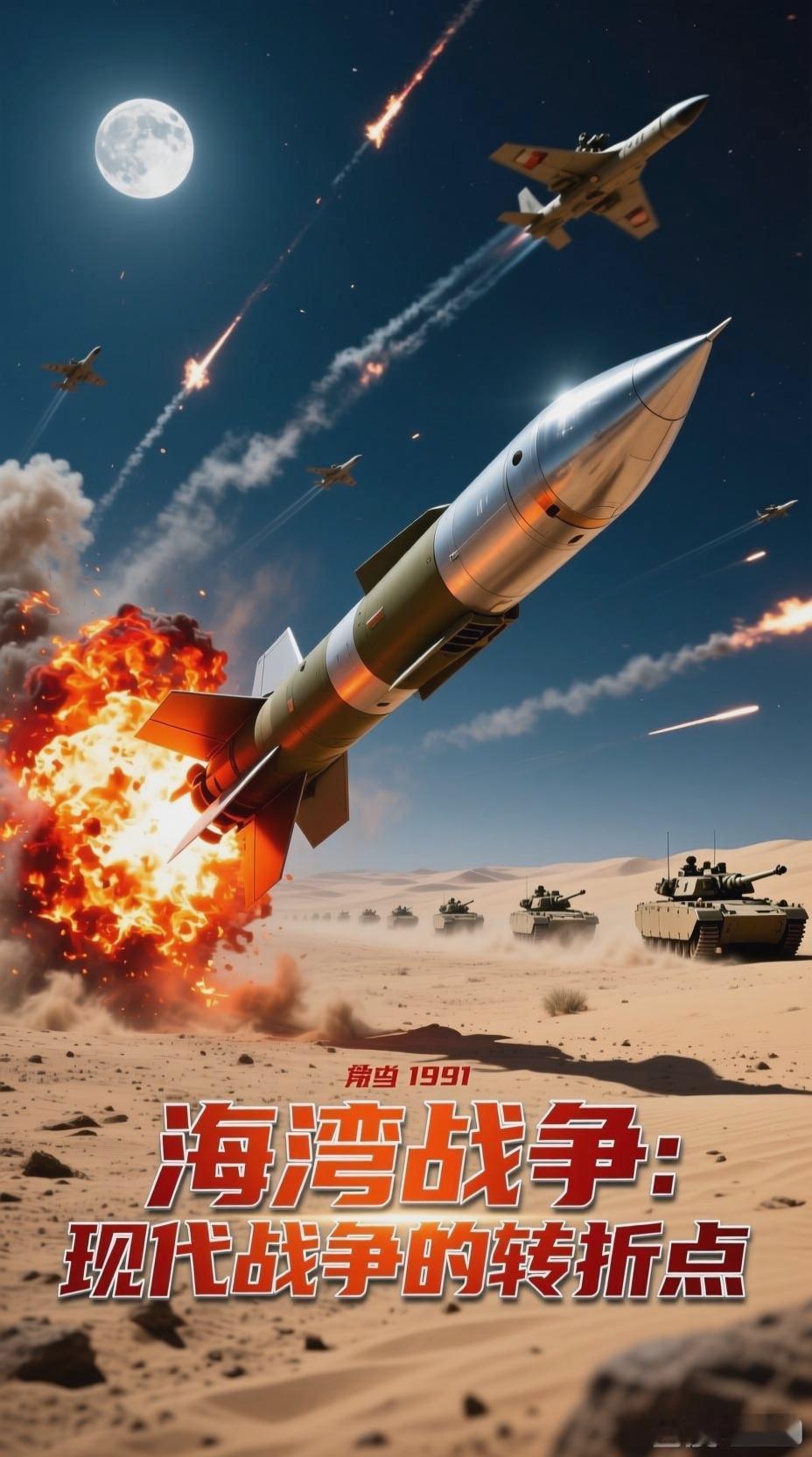 42天打醒世界 海湾战争的降维打击1991年1月17日凌晨，巴格达的居民像往常一