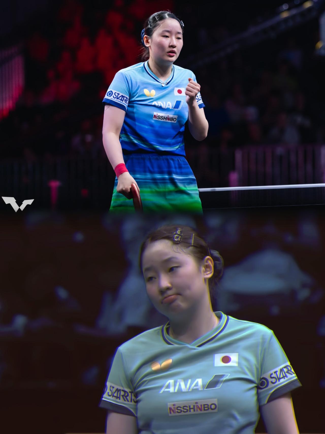 现在最该后怕的人
估计是日本队教练了
他可能都不敢相信，张本美和再猛也闯不过国乒