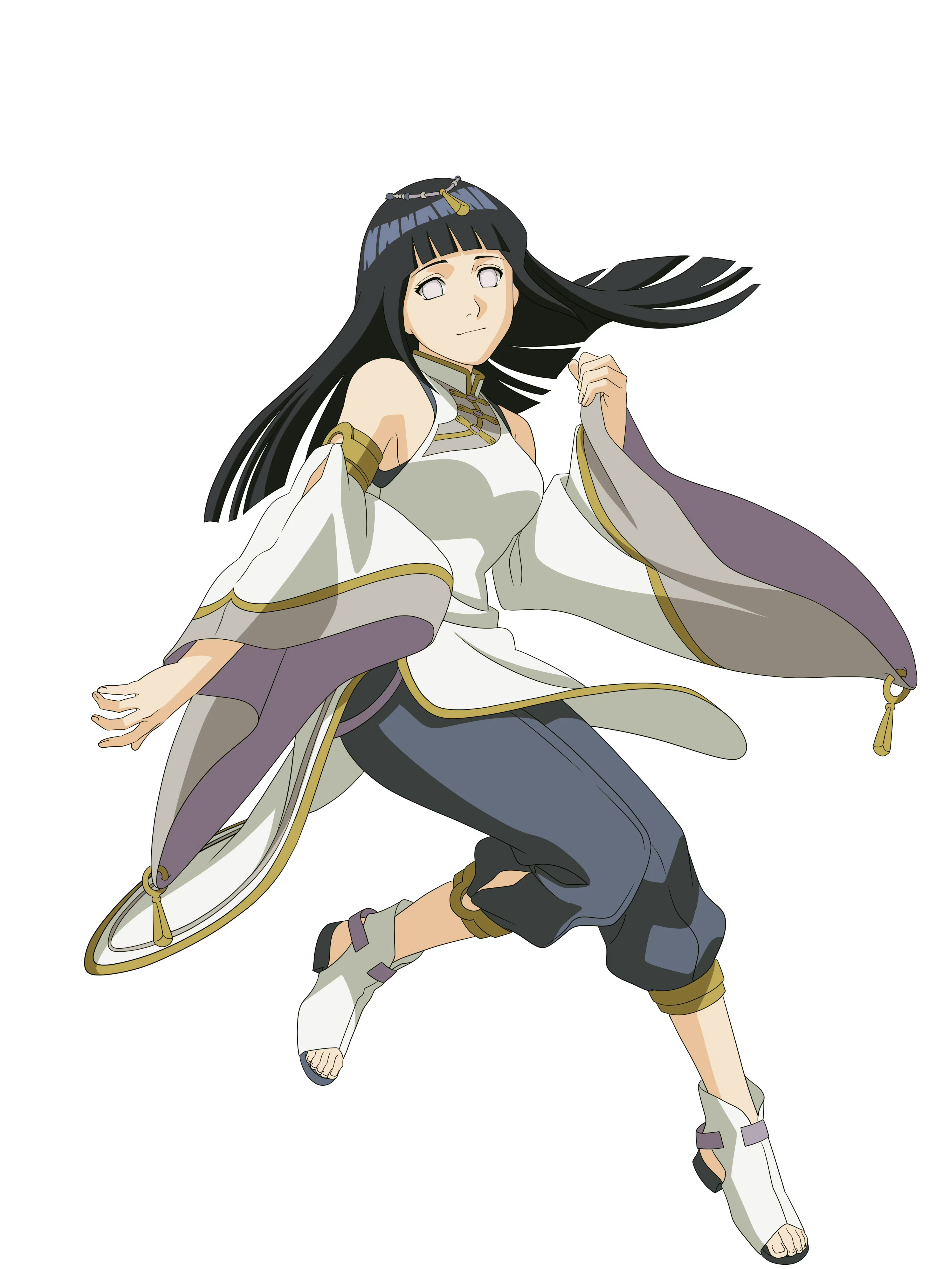 抠图高清修复了一些雏田 & 小樱『火影忍者手游』立绘！火影忍者春野樱日向雏田