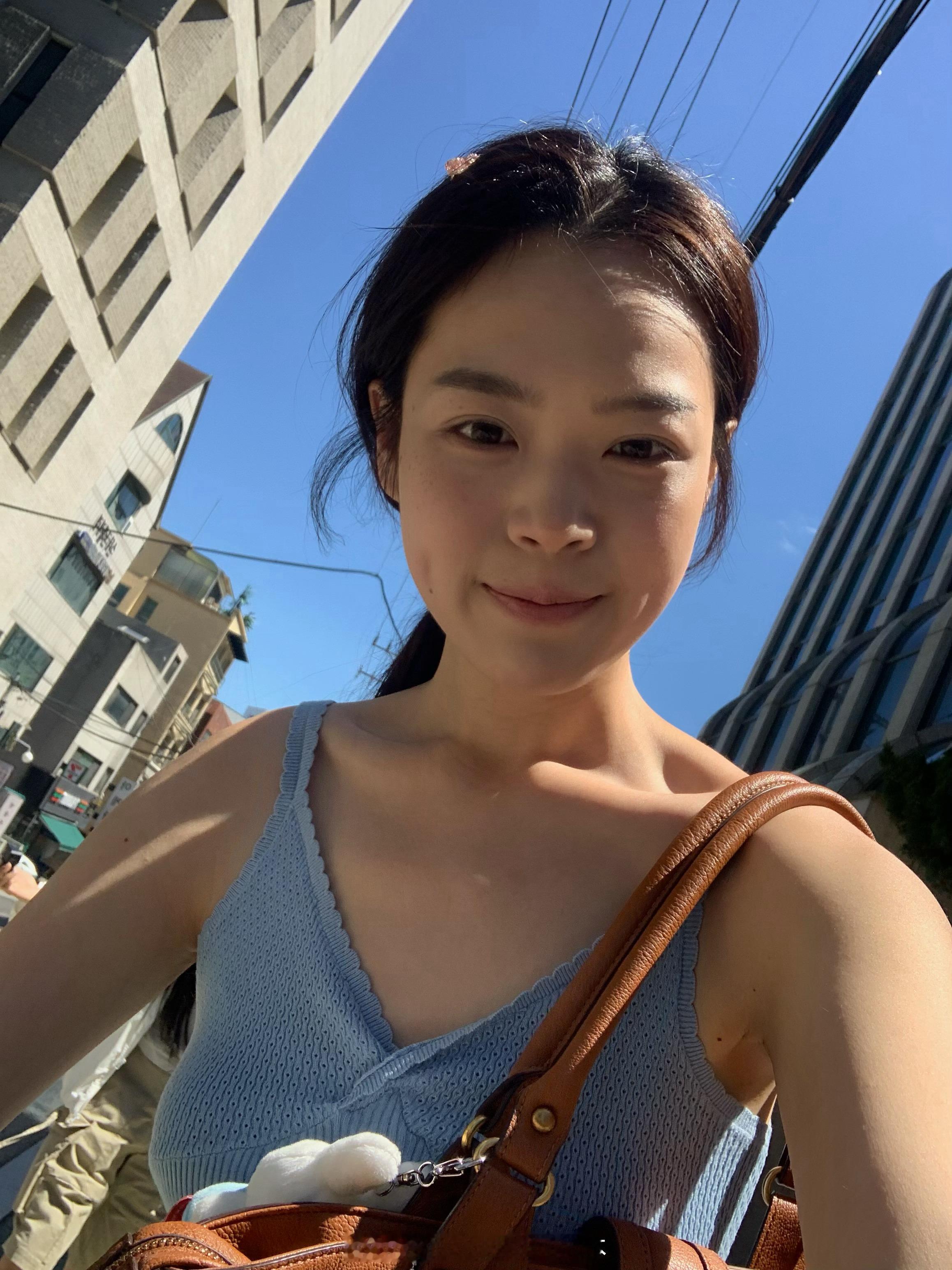 全世界最吸晴天之人首尔太阳五天全勤幸福🫶🏼 