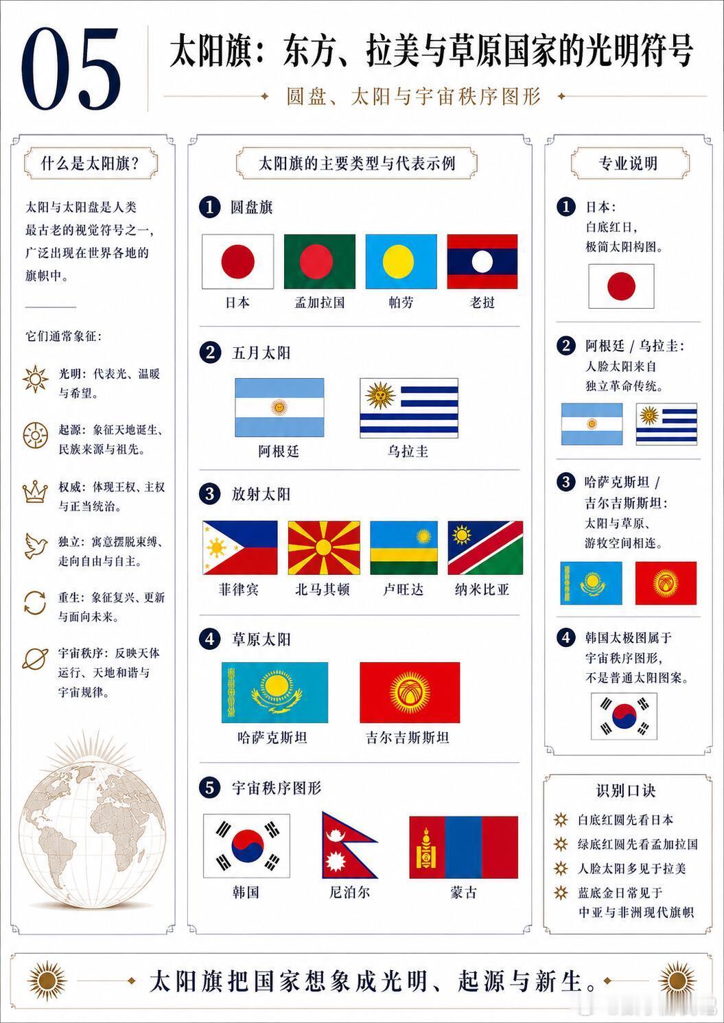 十图看懂各国国旗，来系统性的认识各国国旗，信息量有点大，大家系好安全带，准备发车