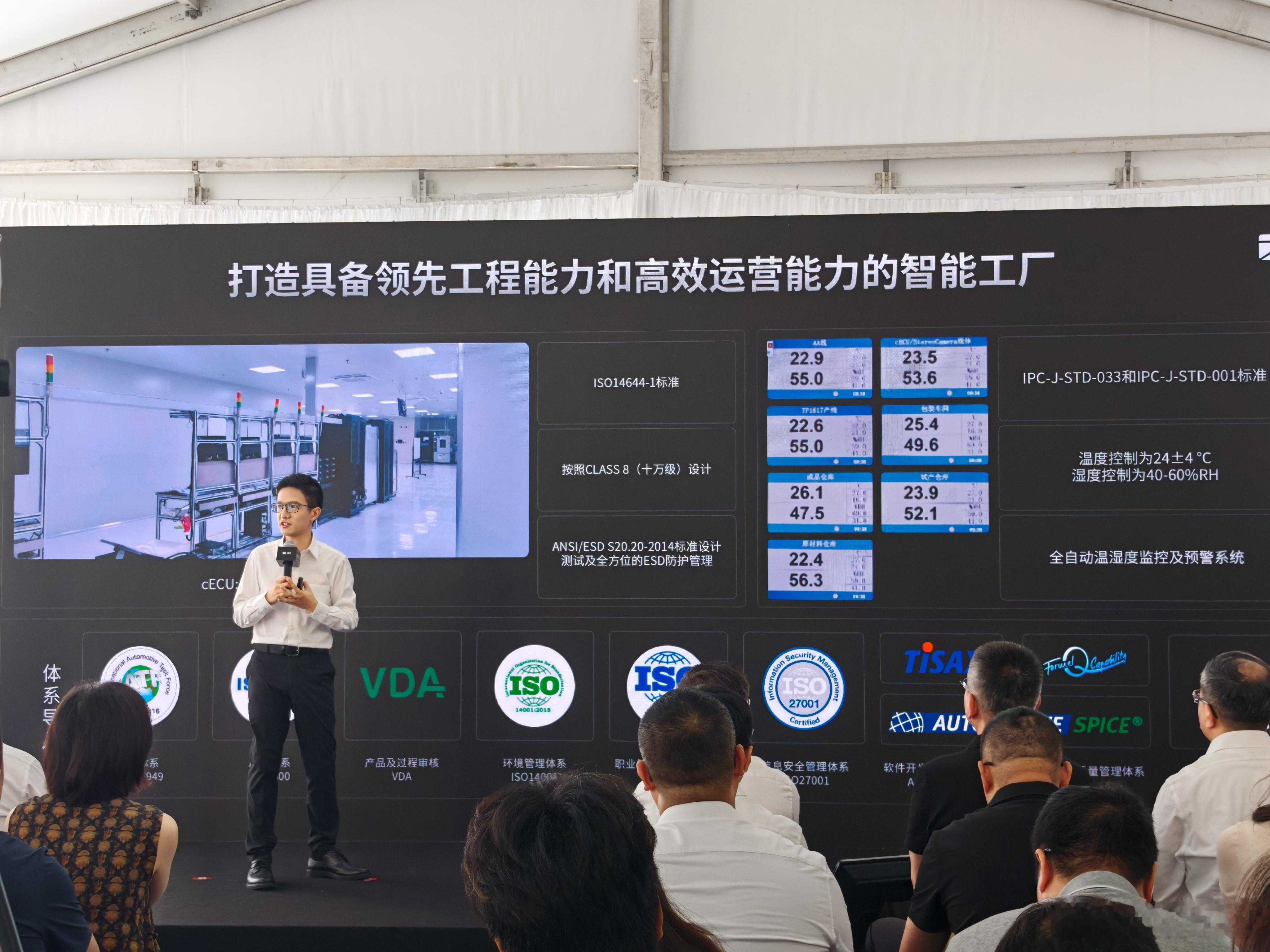 开心，卓驭智造基地落地常州，上周的智驾大赛里，红旗天工搭载的卓驭智驾方案已经展示