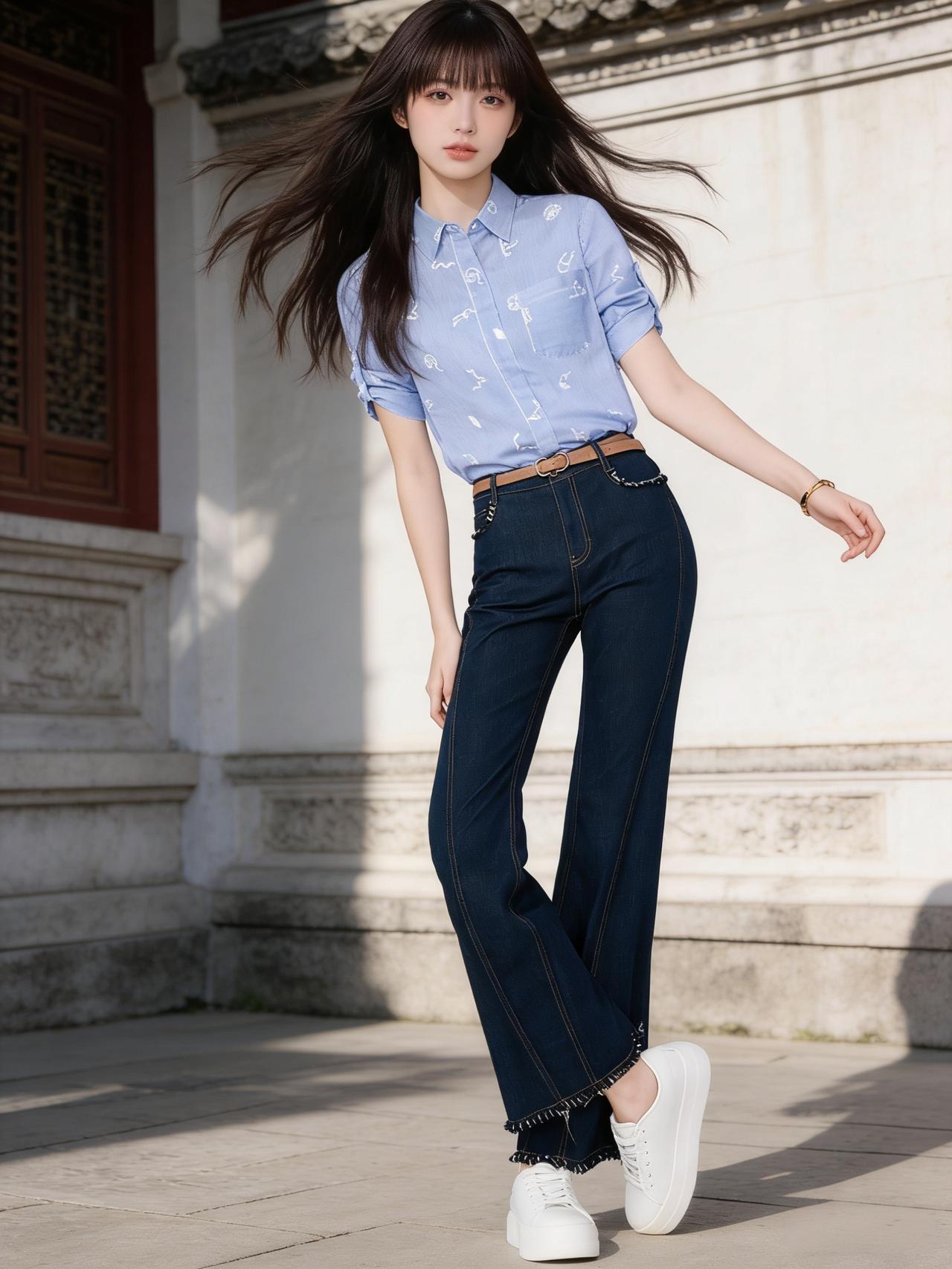 皓月当空，清辉遍洒人间。天高云淡，月色温柔。与君同坐月下，赏一轮明月圆满，闻一缕