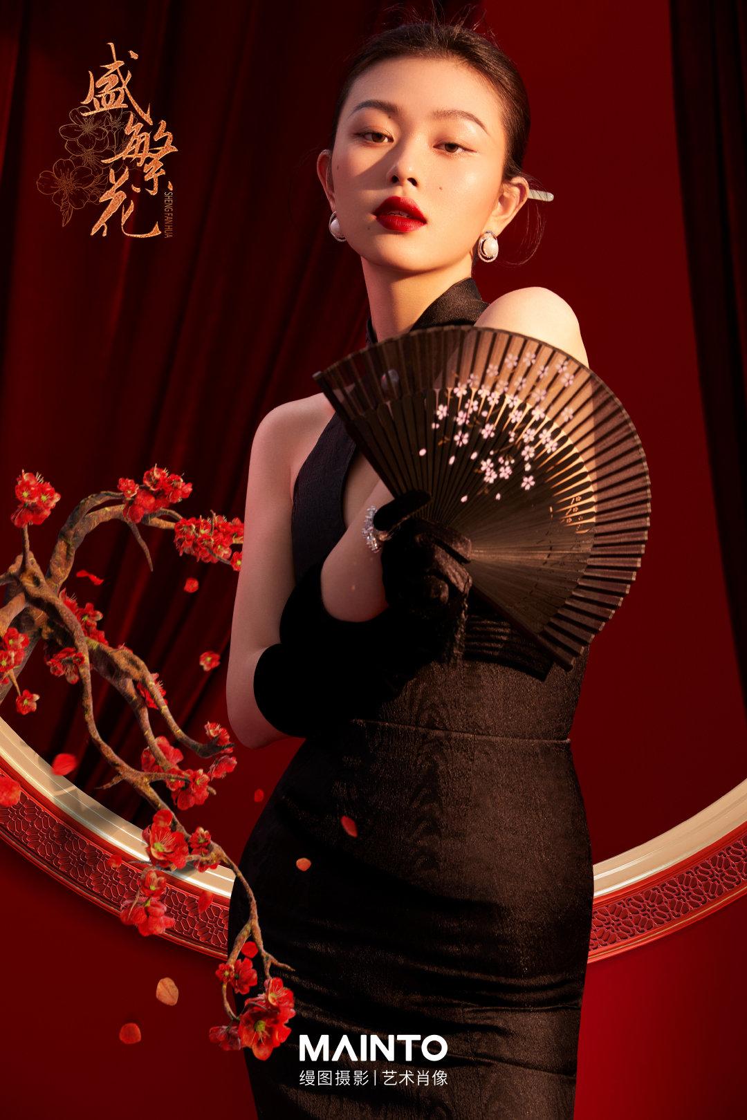 什么叫有韵味的女人美女旗袍穿搭写真