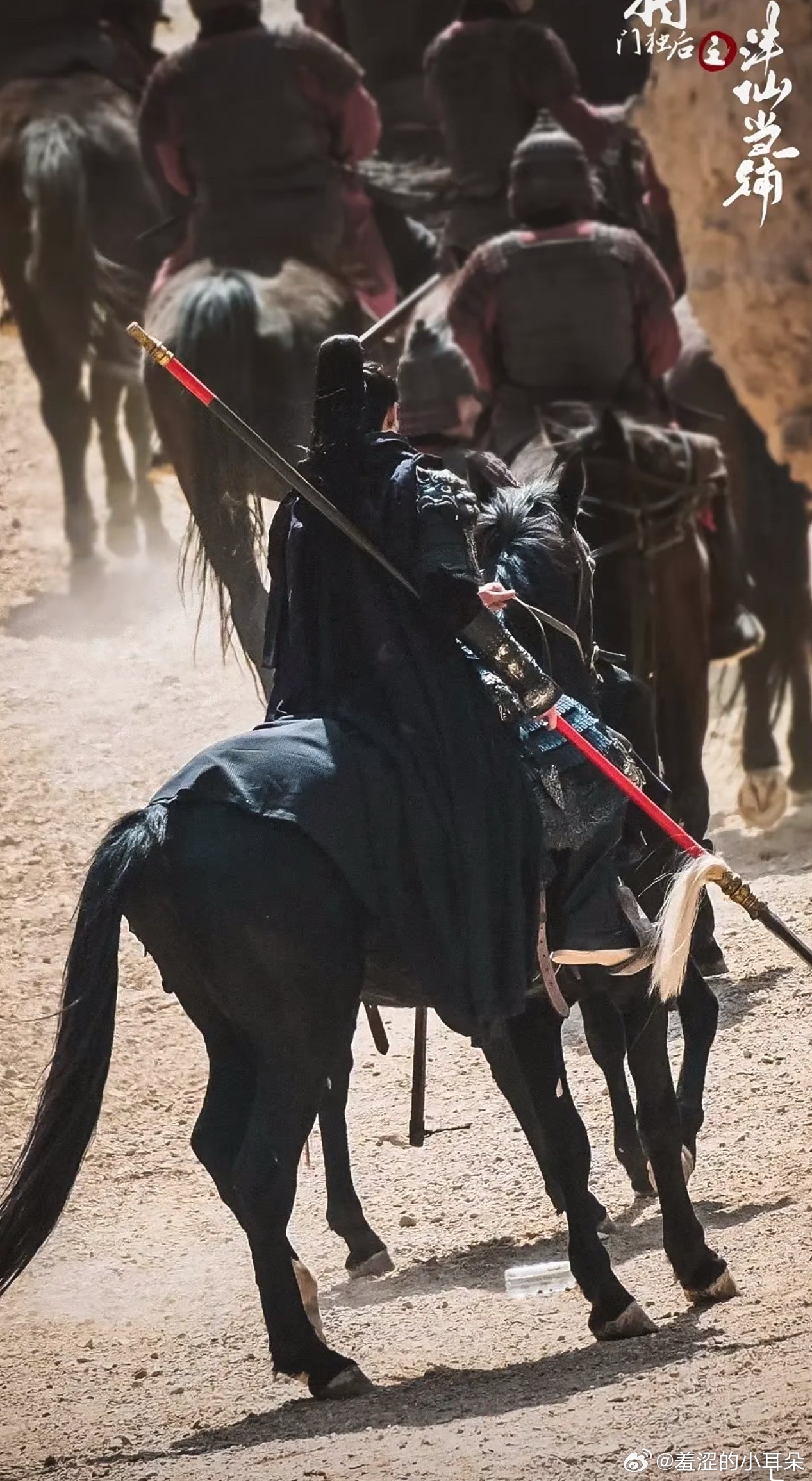 王鹤棣将门独后骑马这张图有P2这个感觉了 
