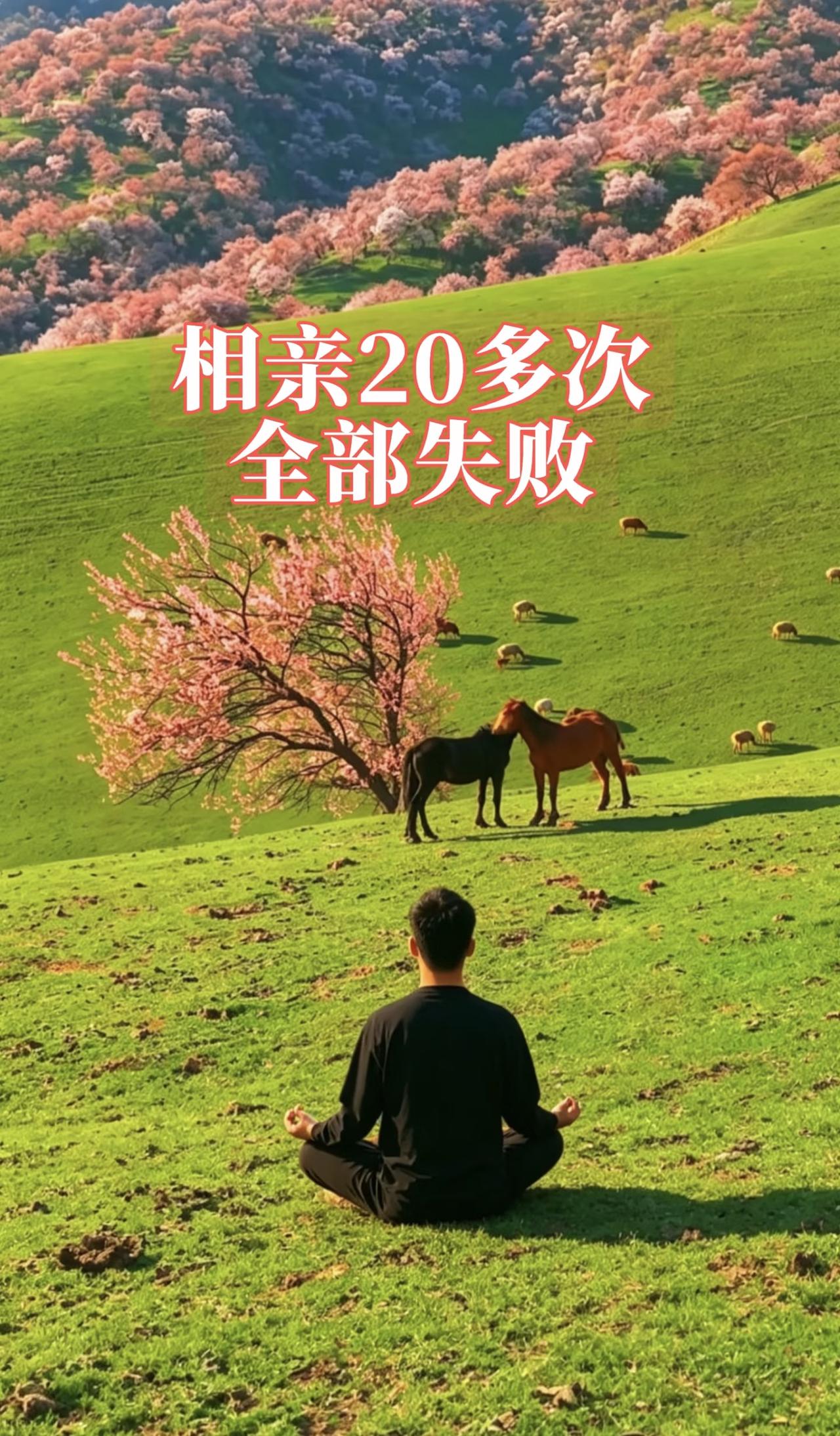 我相亲二十多次全部失败，别人相亲一二次就成功，别人相亲一两回就成了，就我偏偏搞了
