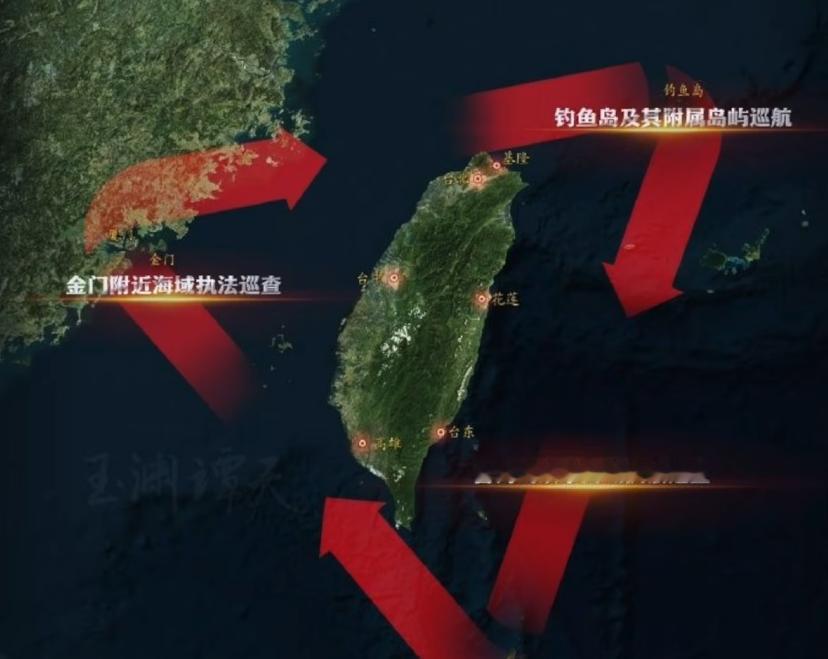 这就是顶级战略，我国海底地图彻底补齐了。

这次海警船执法，对外是到钓鱼岛、巴丹