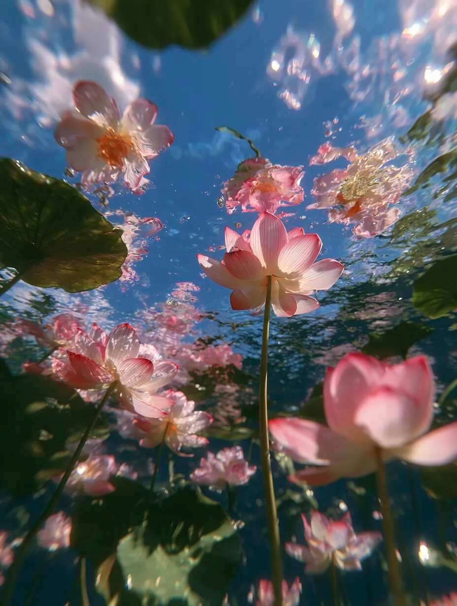 遇见莲花 好运连连 