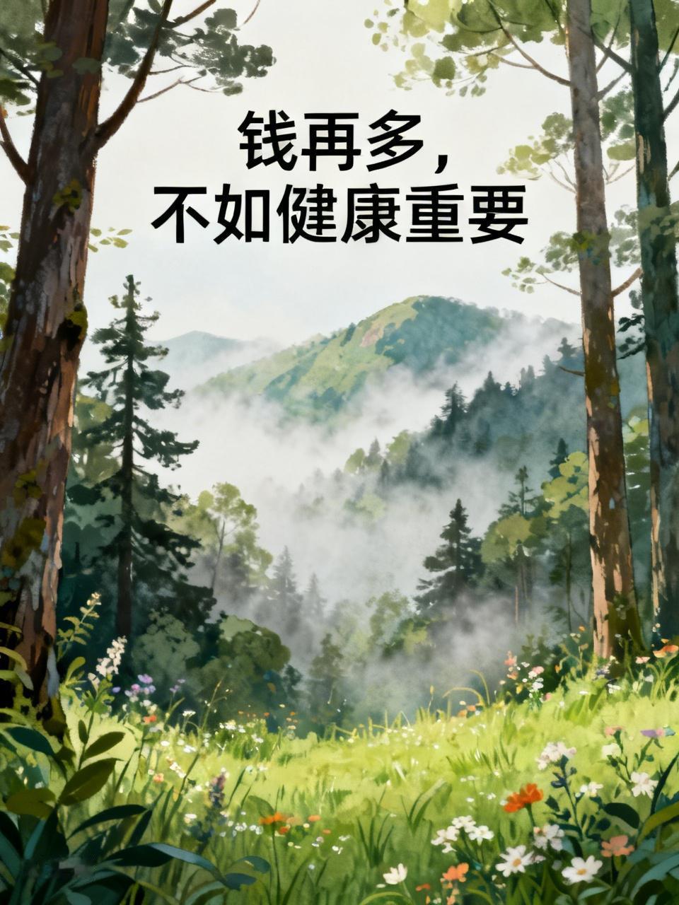 “钱再多，不如健康重要”，这话绝对在理。在当下，谁不是为钱奔波，觉得有钱才有好日