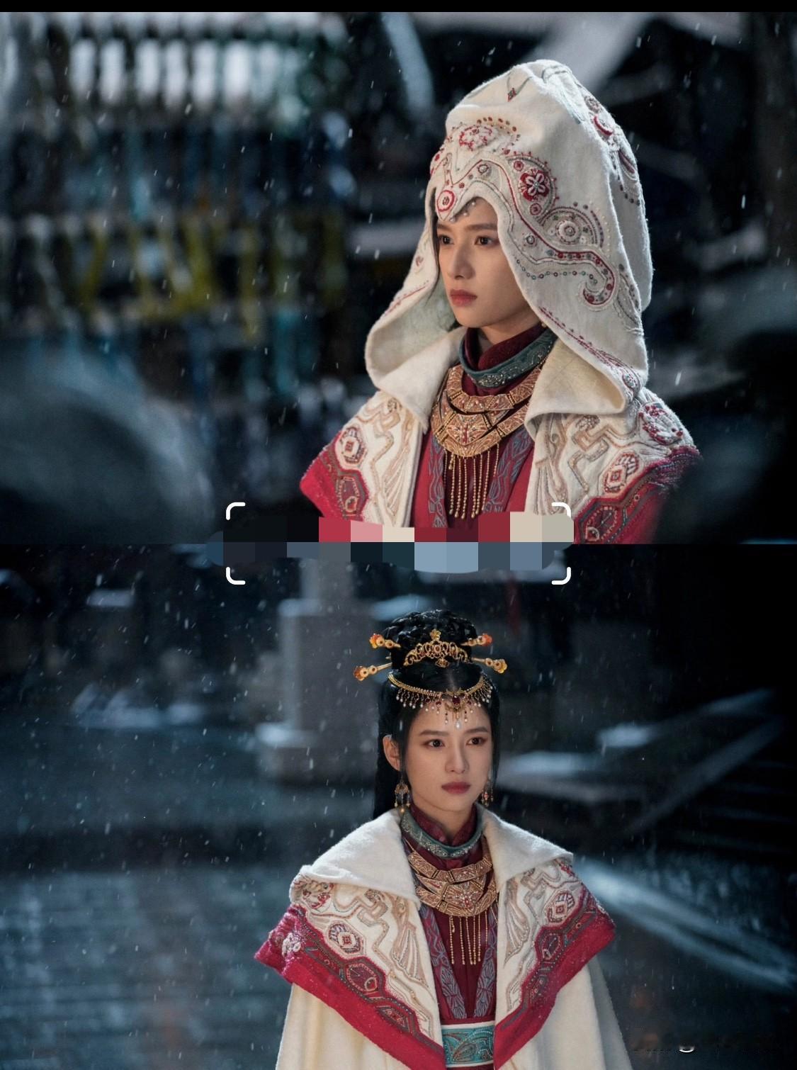 好美的雪中荼荼，正片里为什么没有啊啊啊啊
看见过路透，但剧都播完了在正片里都没有