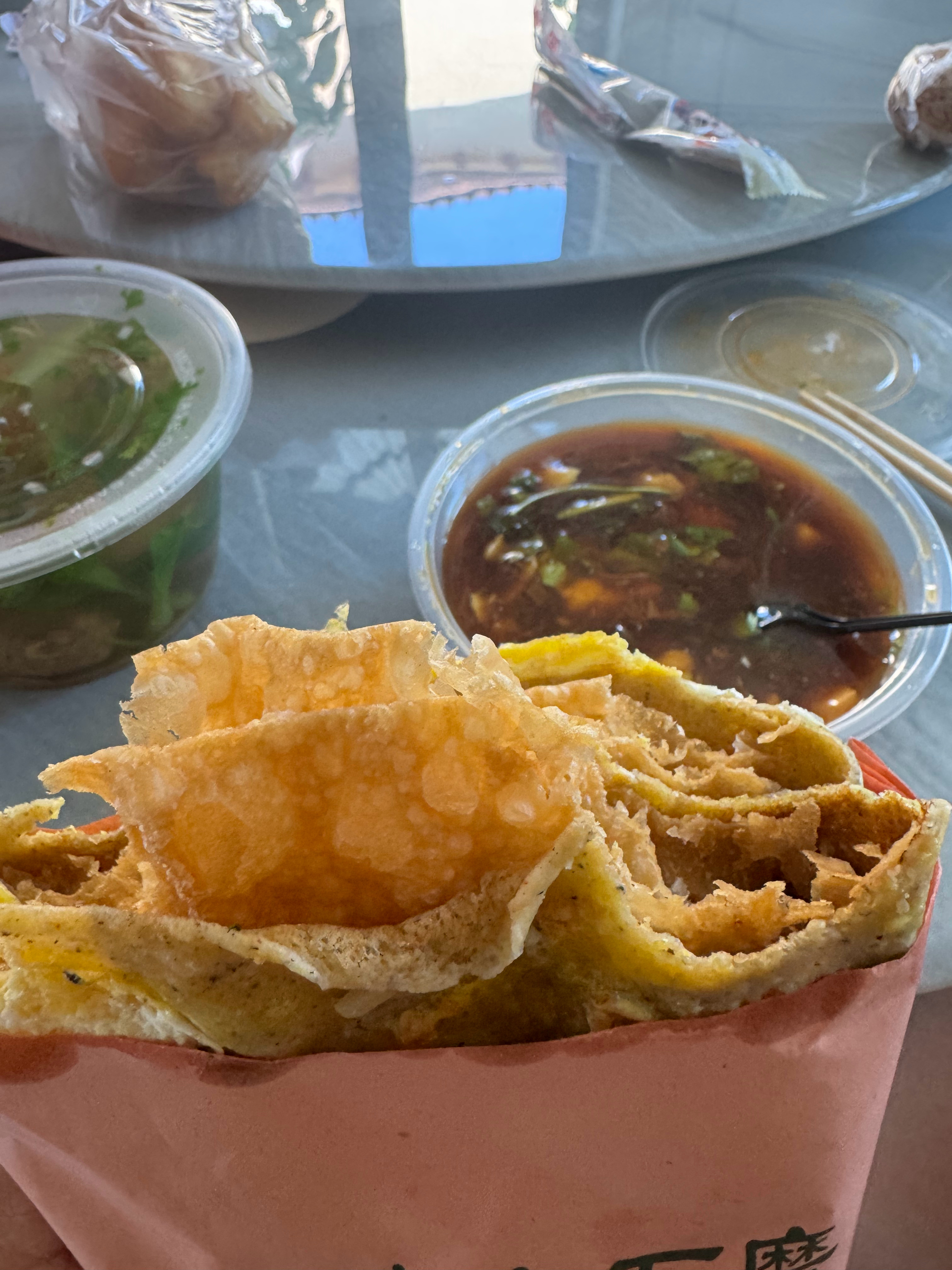 早起炫个大煎饼，准备出差[吃瓜] ​​​