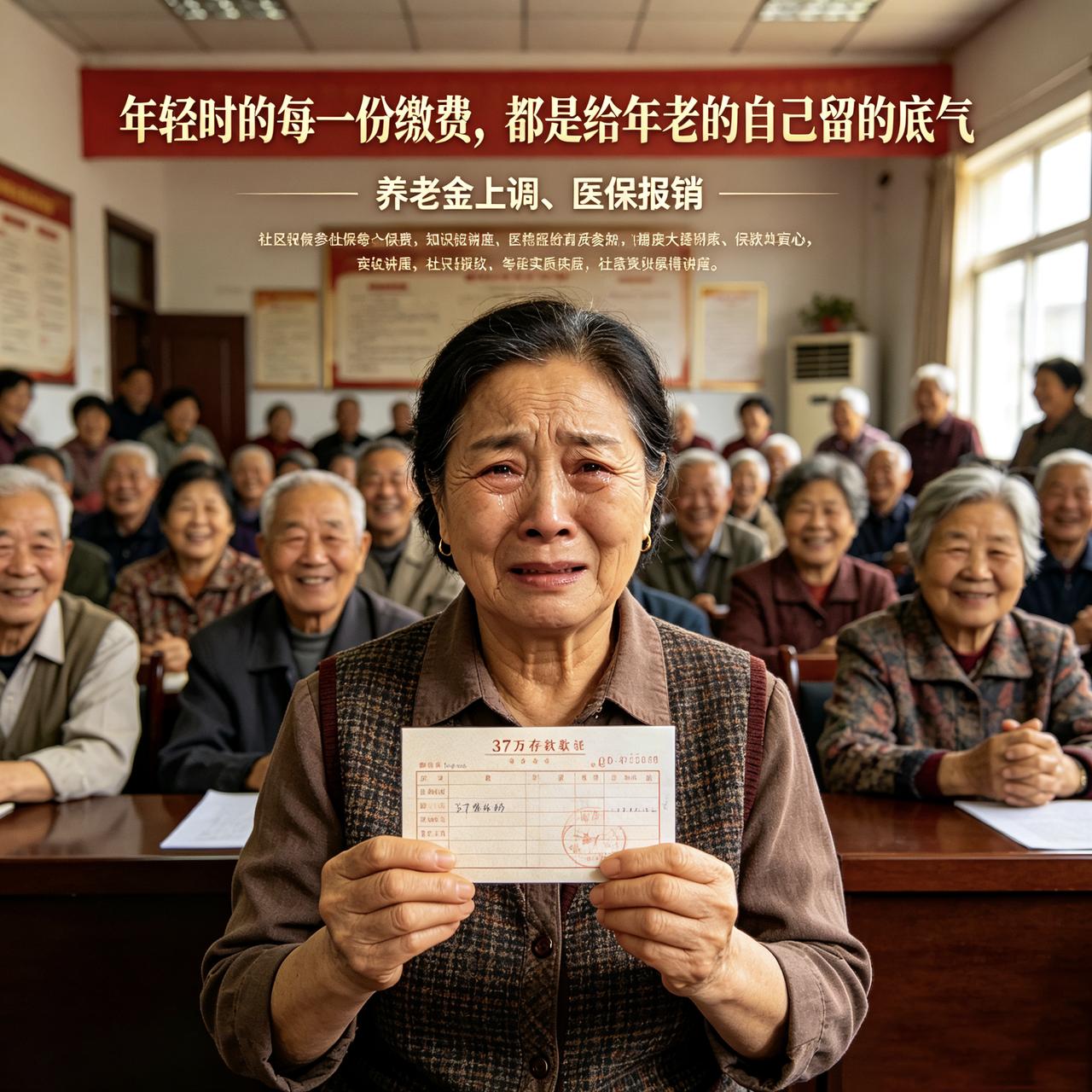 彭女士用24年省吃俭用攒下37万，到头来却看着同龄姐妹的养老金悔不当初，这不是个