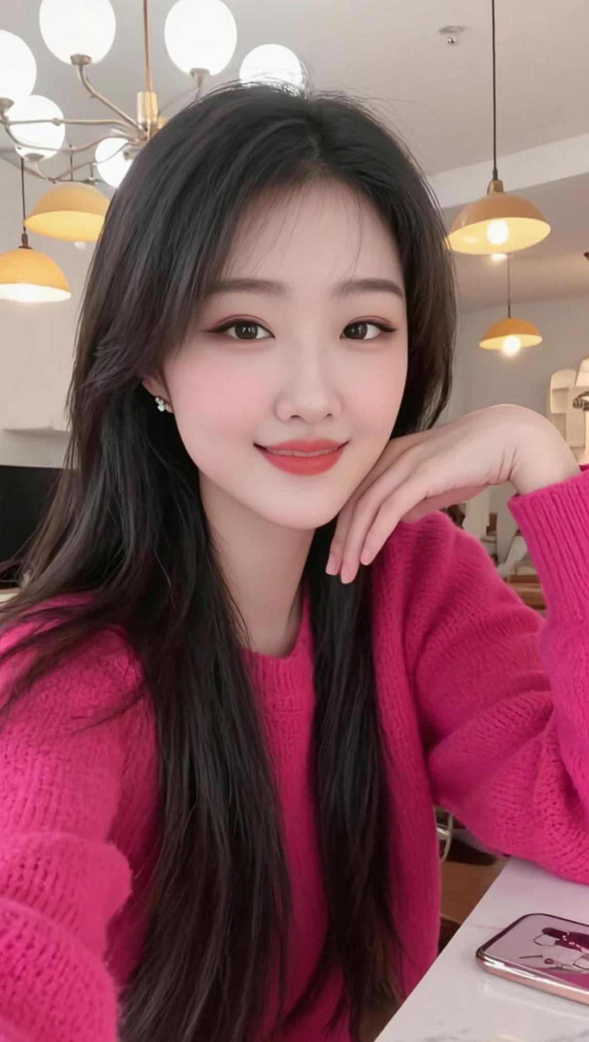 AI暖室甜美自拍 抖音ai创作