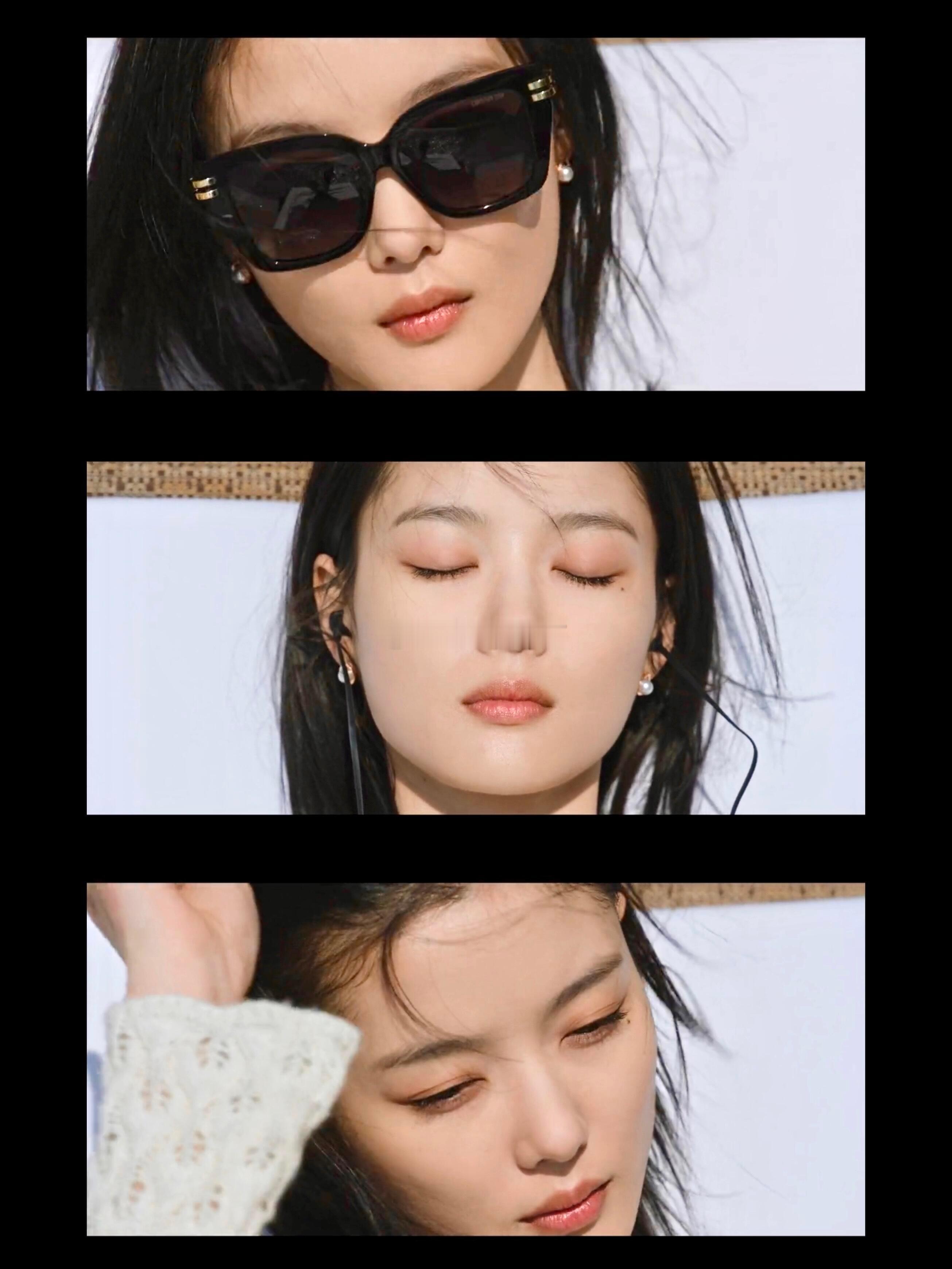 本来想静静欣赏anna 的美颜，结果还是看见了阔面脸。网页链接用金裕贞详细分析了