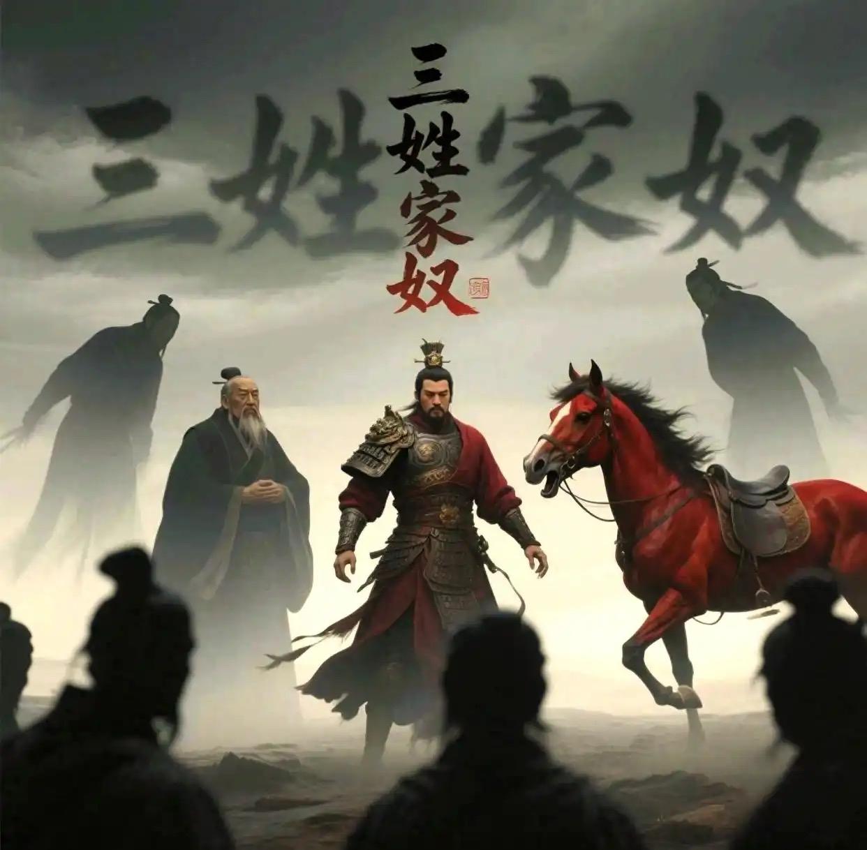 “三姓家奴”完全是罗贯中在《三国演义》里的文学杜撰。正史《三国志》中，吕布从未拜